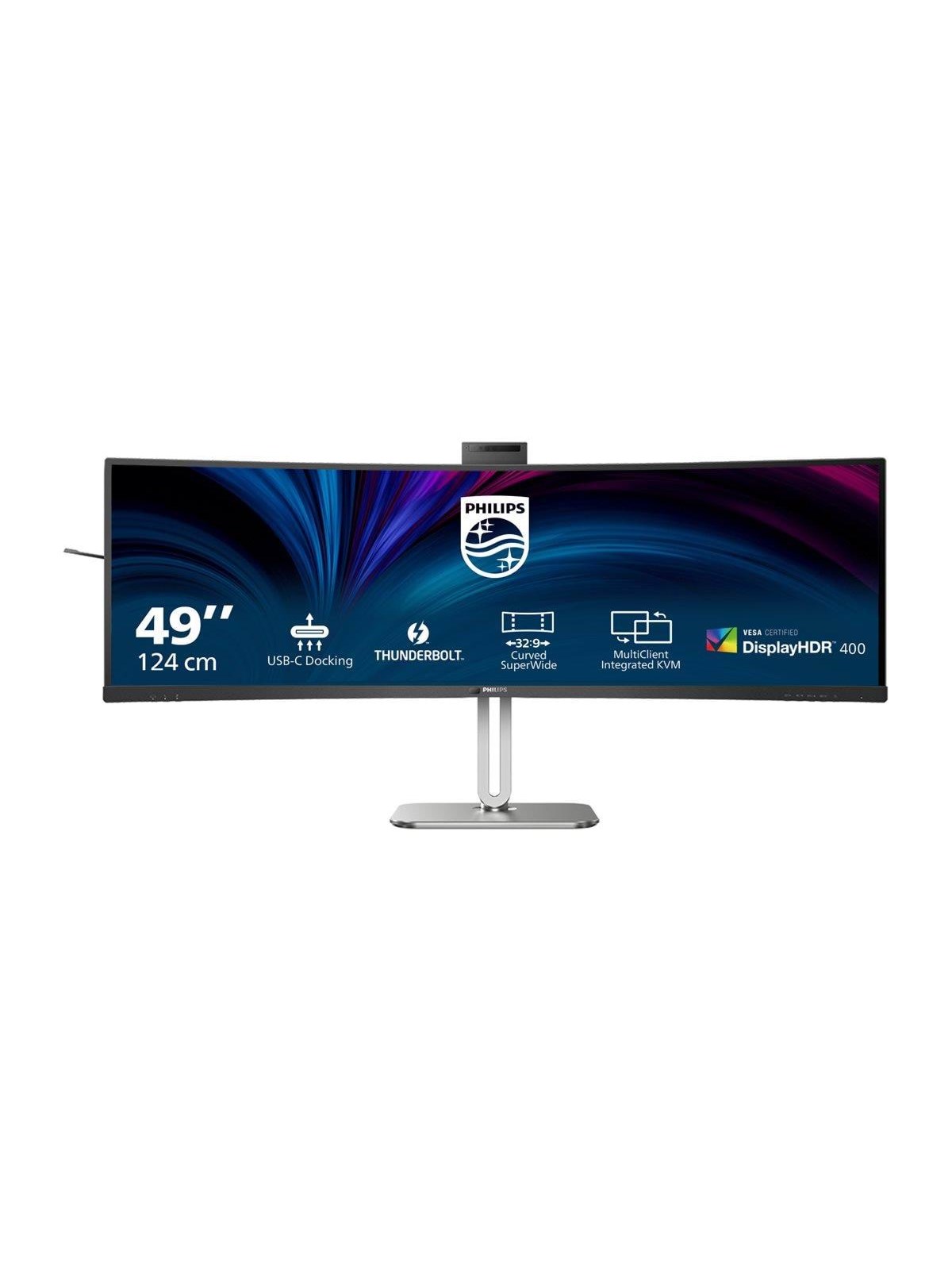 49" Philips 49B2U6903CH - 5120x1440 - 100Hz - VA - 100W USB-C, Computerskærm