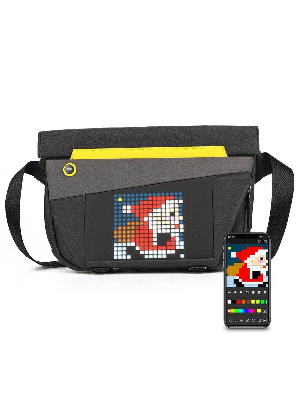 Divoom - Sling Bag-V Pixel Art LED Sling Bag - Taske, Merchandise