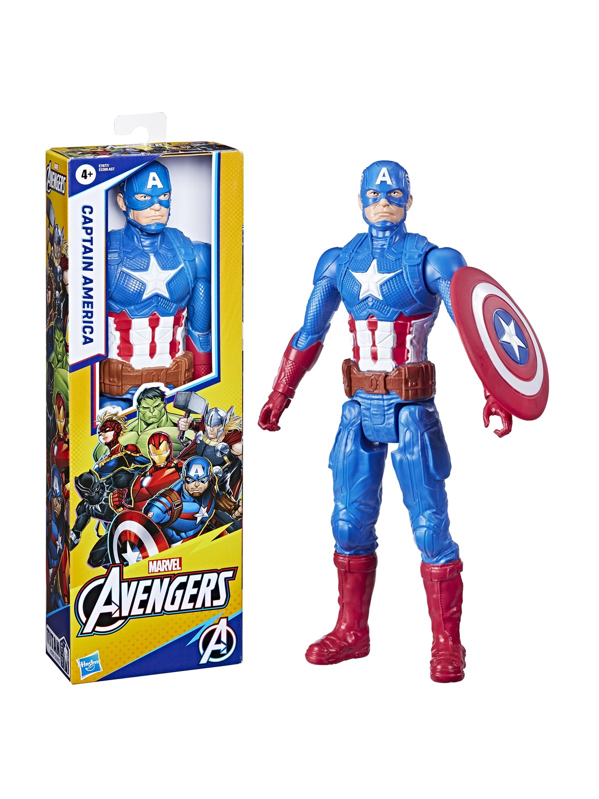 Marvel Avengers Titan Hero Series Captain America 30 cm, Figur