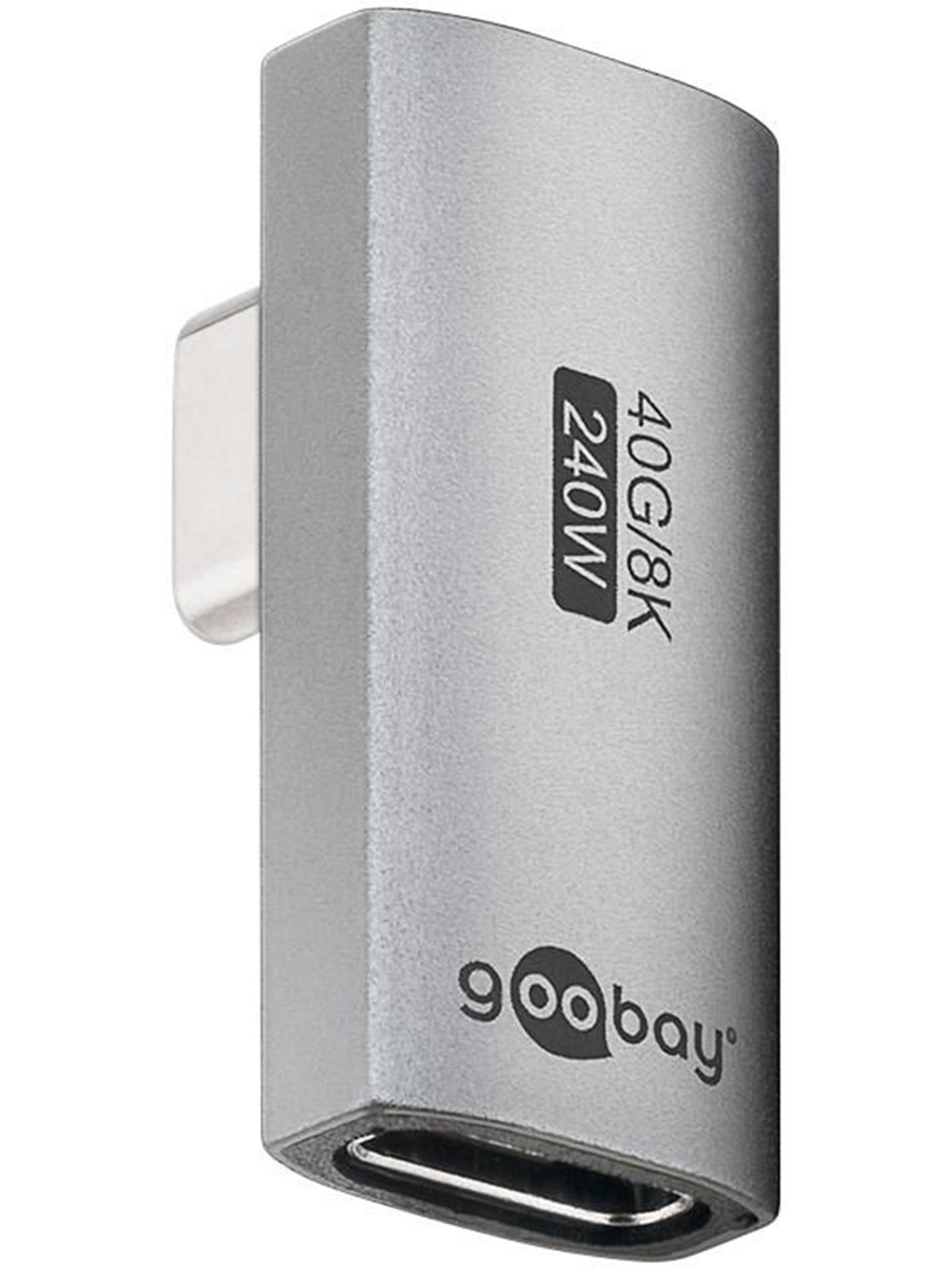 Pro USB-C Adapter Vertical 90° Rotated, Skærmkabel