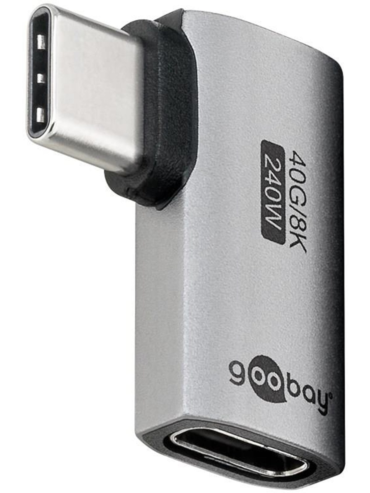 Pro USB-C Adapter Horizontal 90°, Skærmkabel