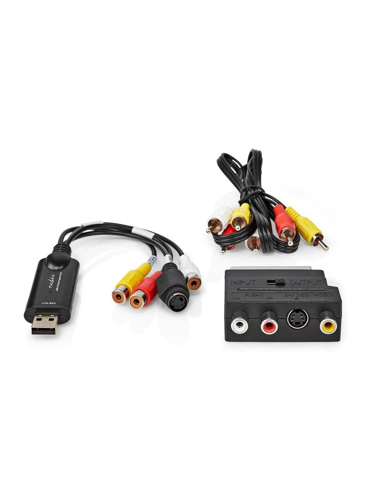Nedis VGRRU101BK video capturing device, Kabel