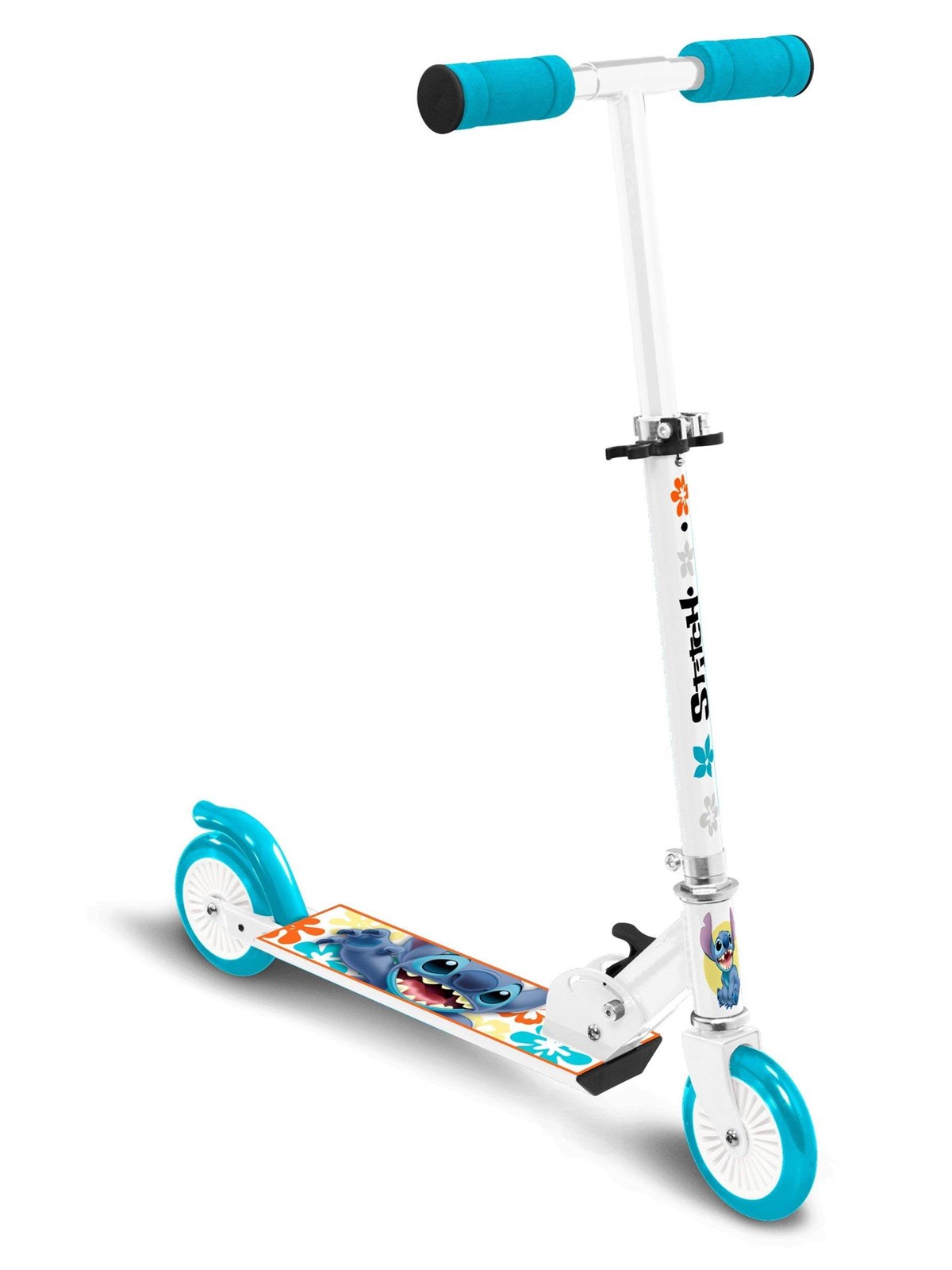 Disney Stitch 2-wheel Foldable Scooter, Skating Cykler
