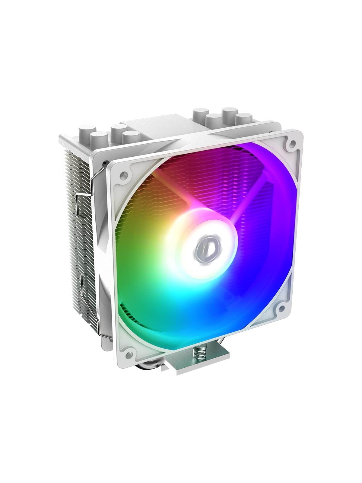 ID-Cooling SE-214-XT ARGB WHITE - CPU Luftkøler - Max 26 dBA, Cpu Køler