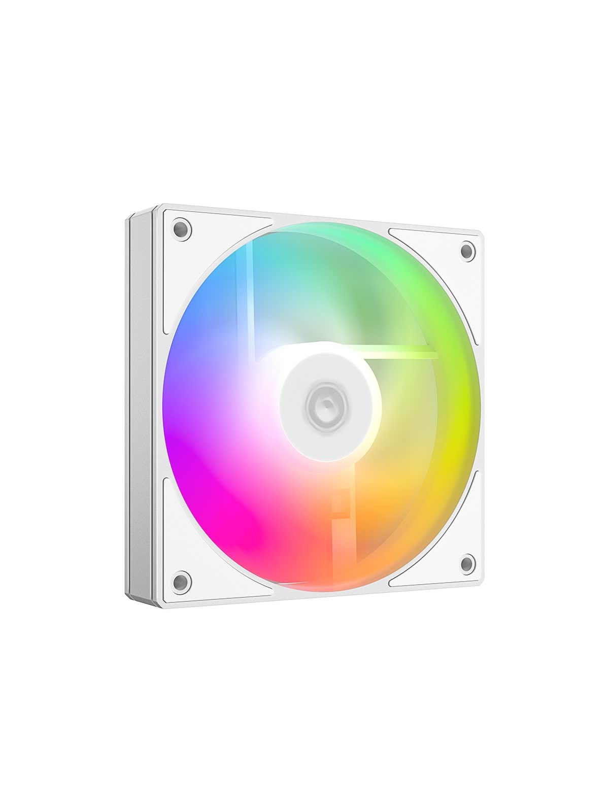ID-Cooling AS-120-ARGB-W - Kabinet køler - 120mm - Hvid med RGB - 27 dBA