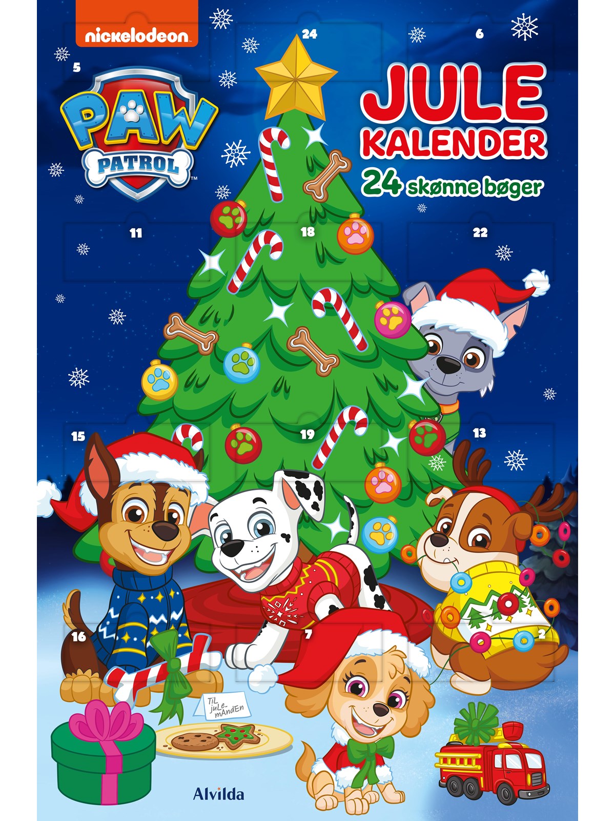 Forlaget Alvilda Paw Patrol - Julekalender 2026, Julekalender
