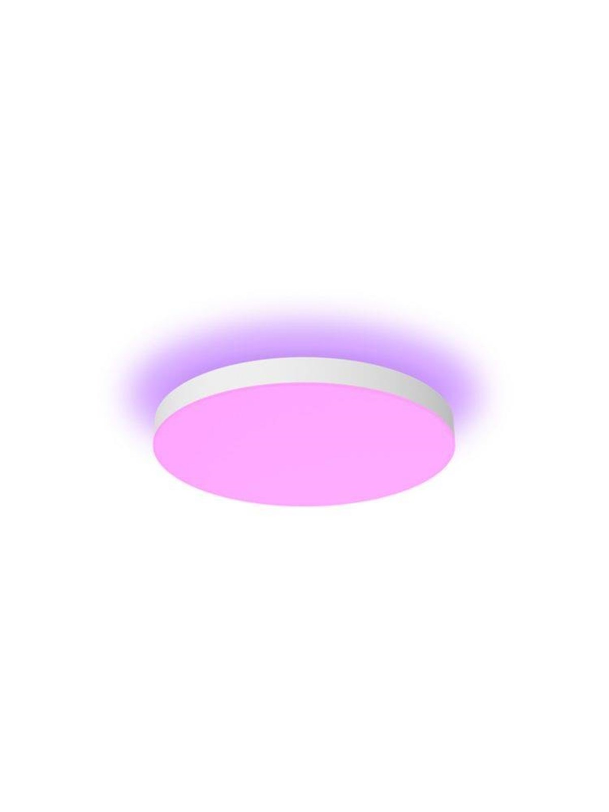 Philips Hue Datura loftspanel rundt, lille (Hvid) — White and color ambiance