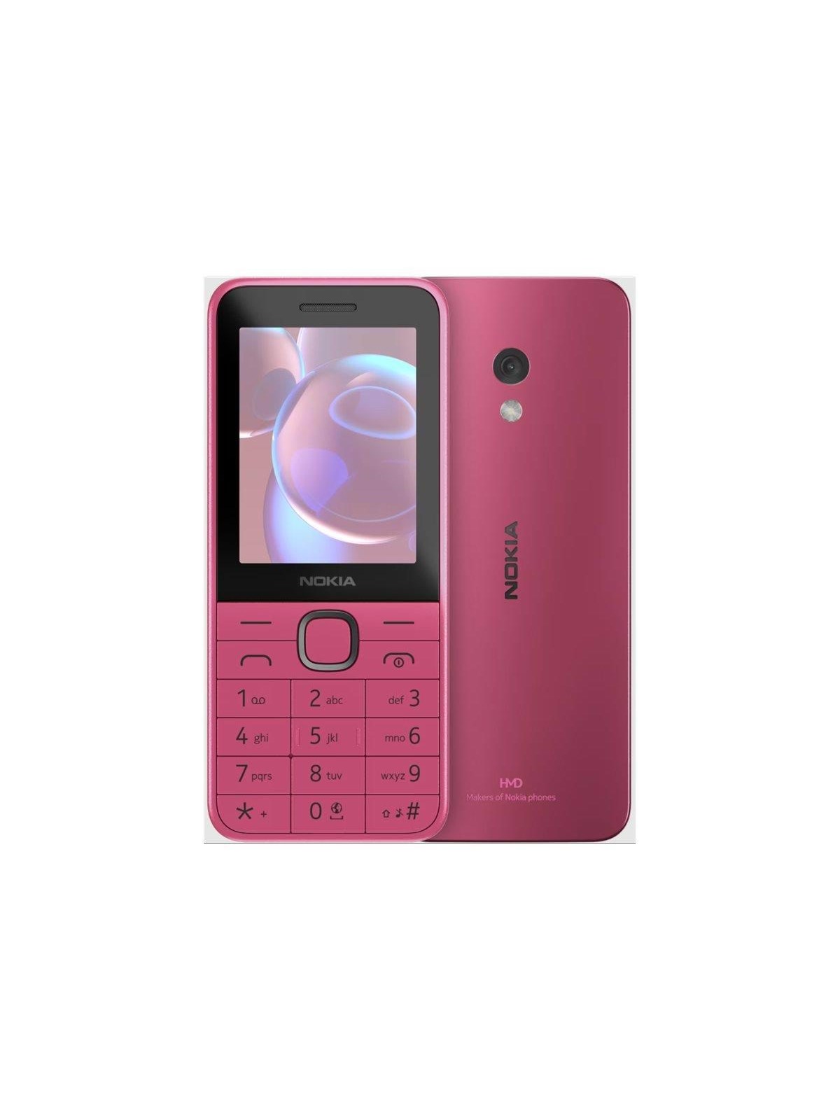 Nokia 225 4G (2024) - Pink, Mobiltelefon