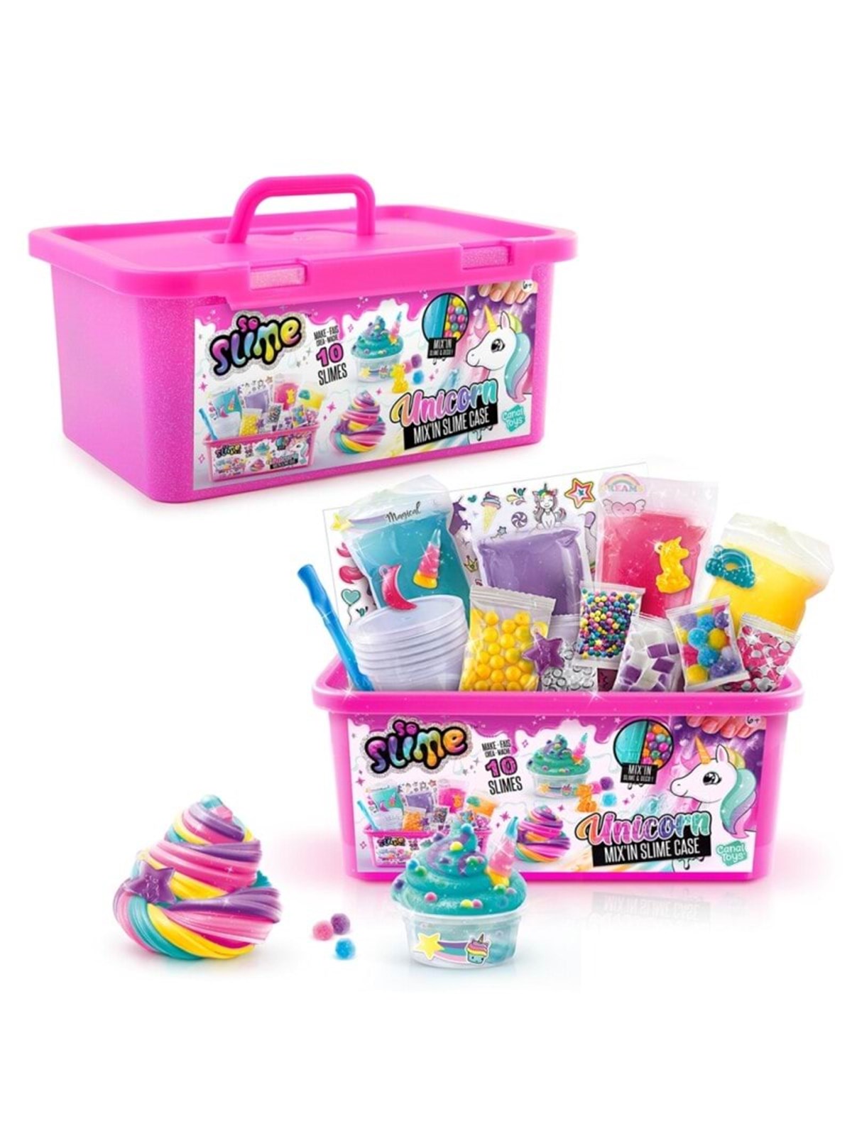 So Slime Unicorn Mix'In Slime Case, Kreativt Legetøj
