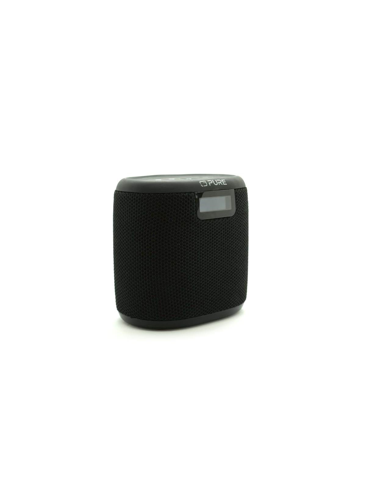 PURE Woodland Mini - Black, Baerbare Fest Hoejtalere