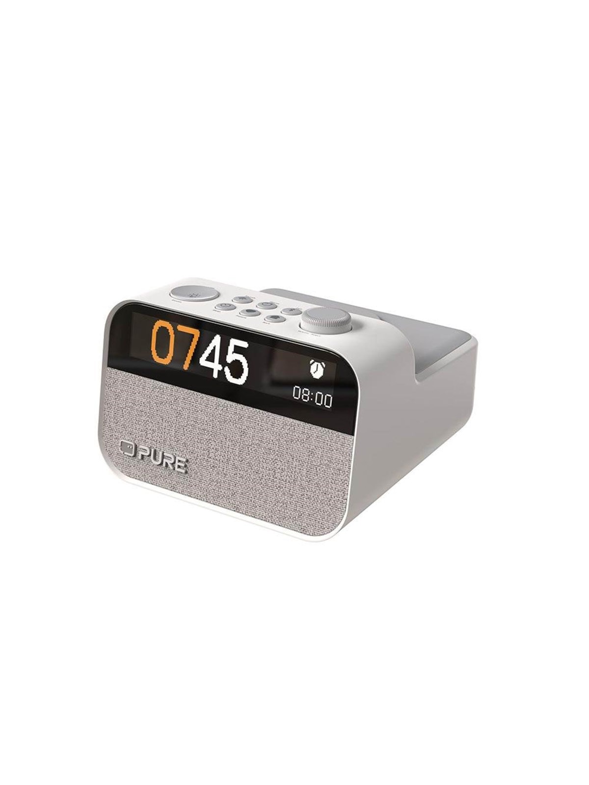 PURE Moment Charge - Cotton White - DAB/DAB+ - Mono - Hvid, Radio