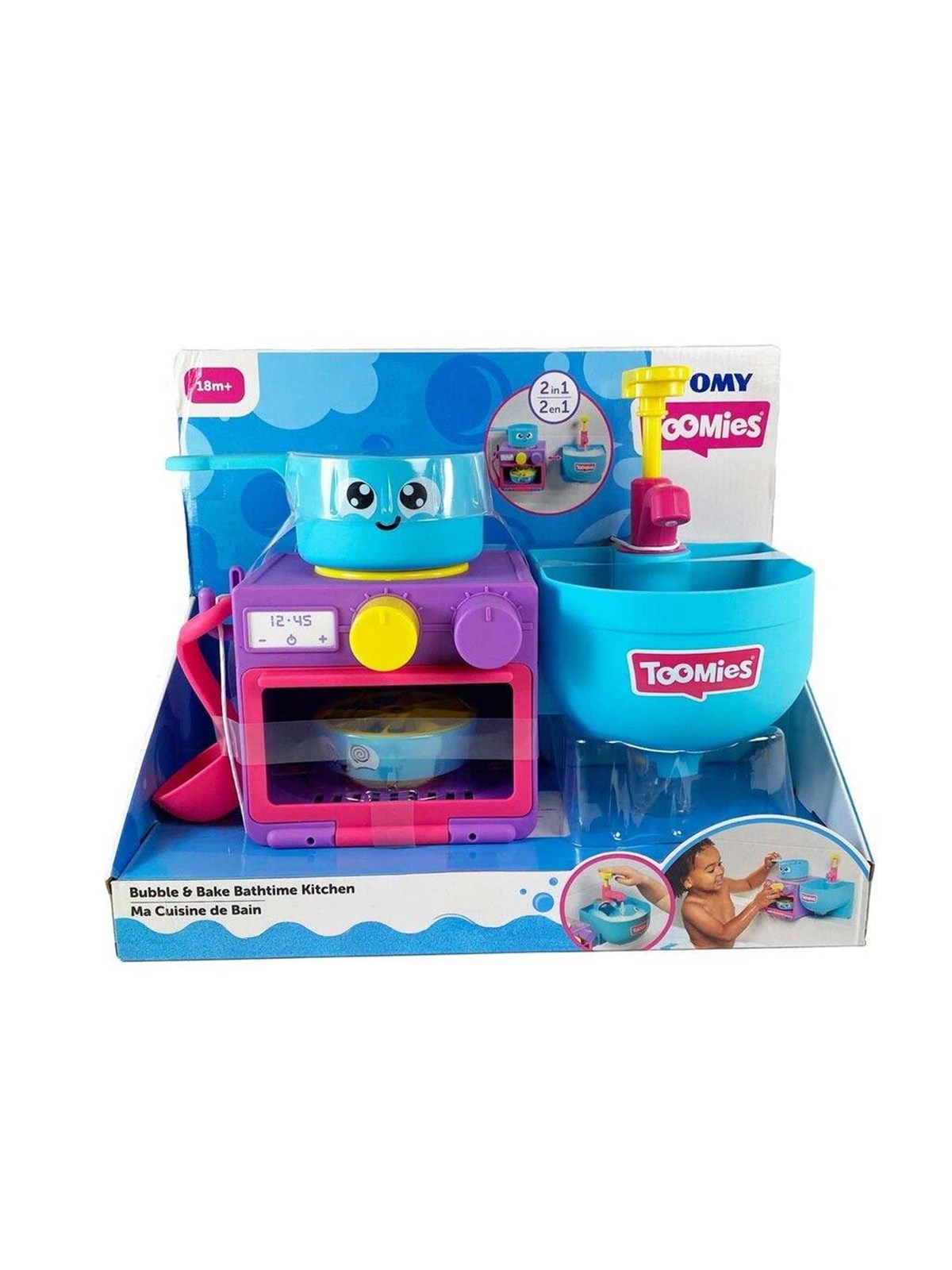 Toomies Bubble & Bake Køkken i Badet, Babylegetøj