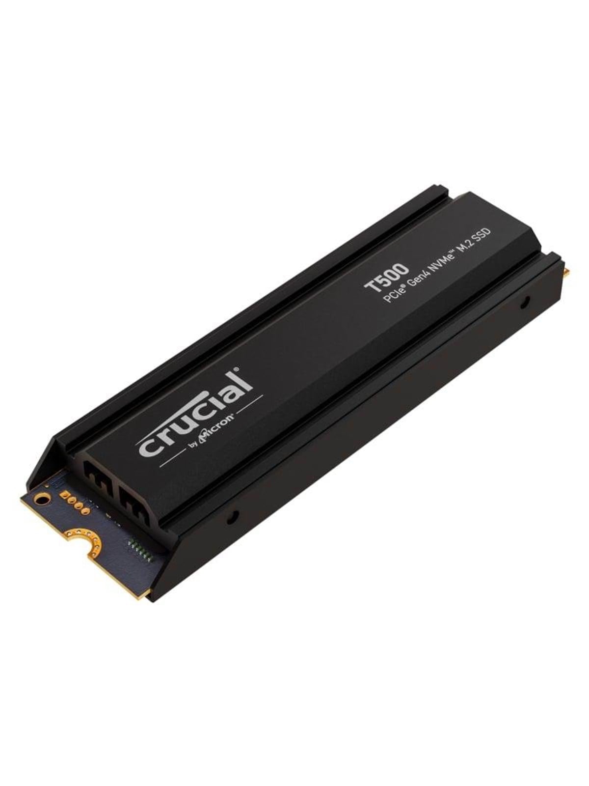 Crucial T500 SSD - 4TB - Med køleprofil - M.2 2280 - PCIe 4.0, Ssd Harddisk
