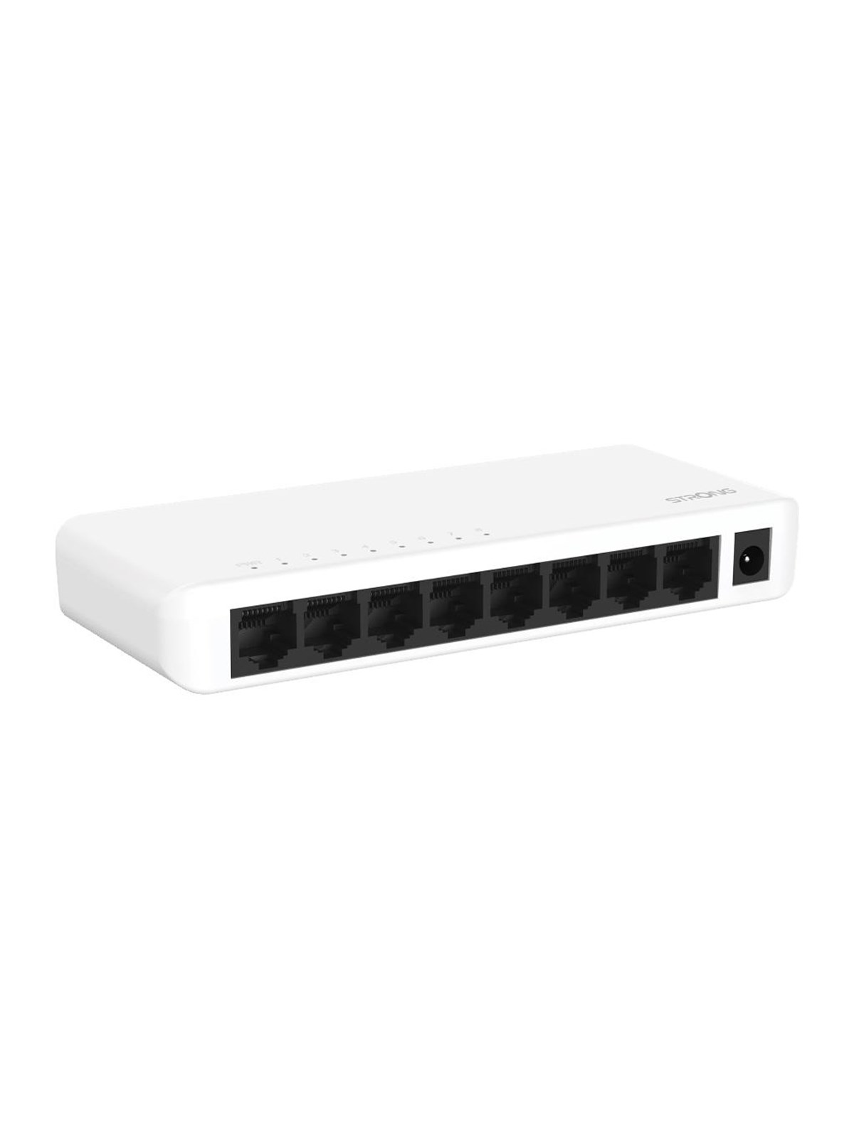 Strong SW8000P Switch - 8-port Gigabit - Plastic, Switch