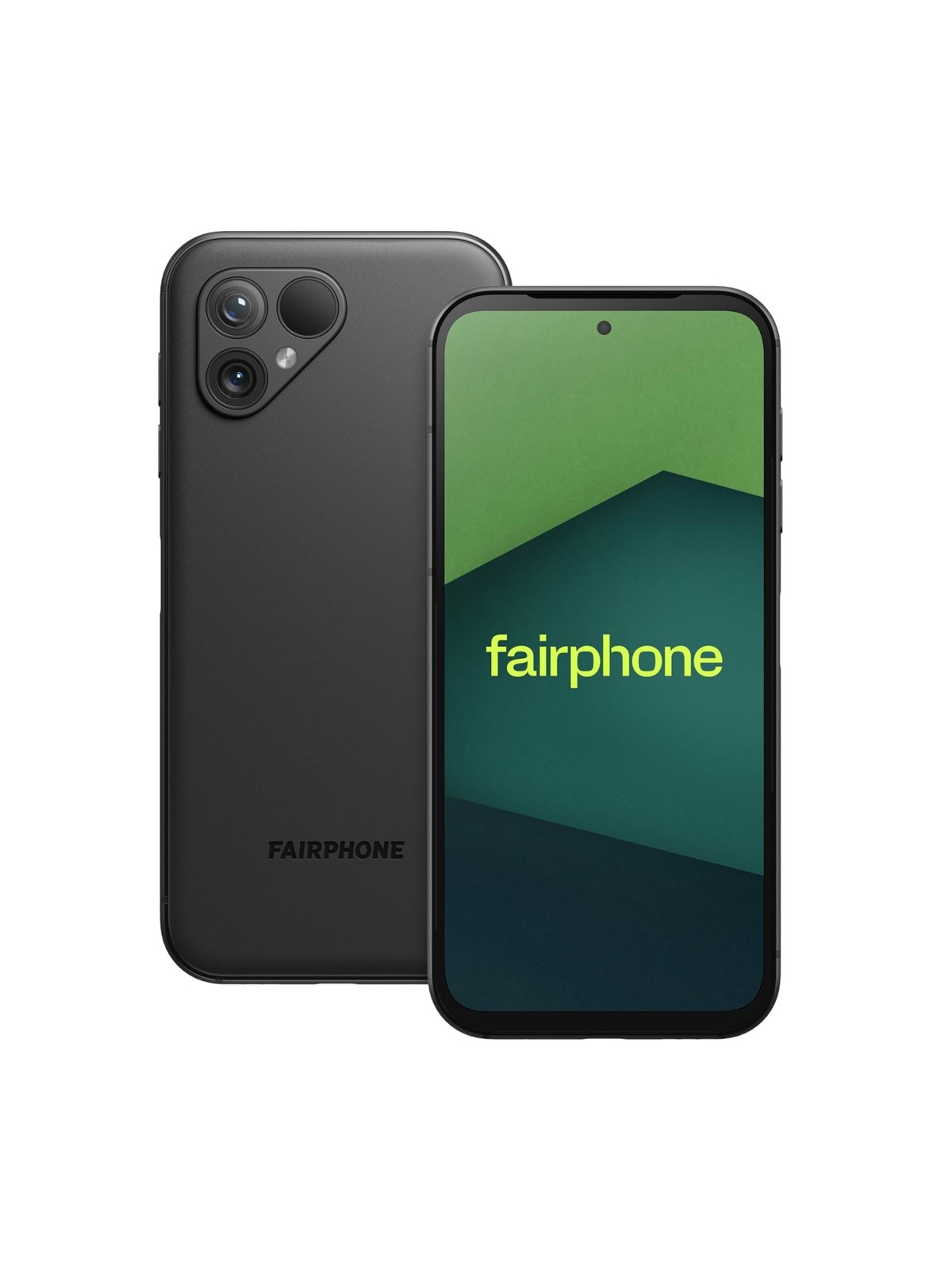 Fairphone 5 128GB/6GB - Matte Black, Mobiltelefon