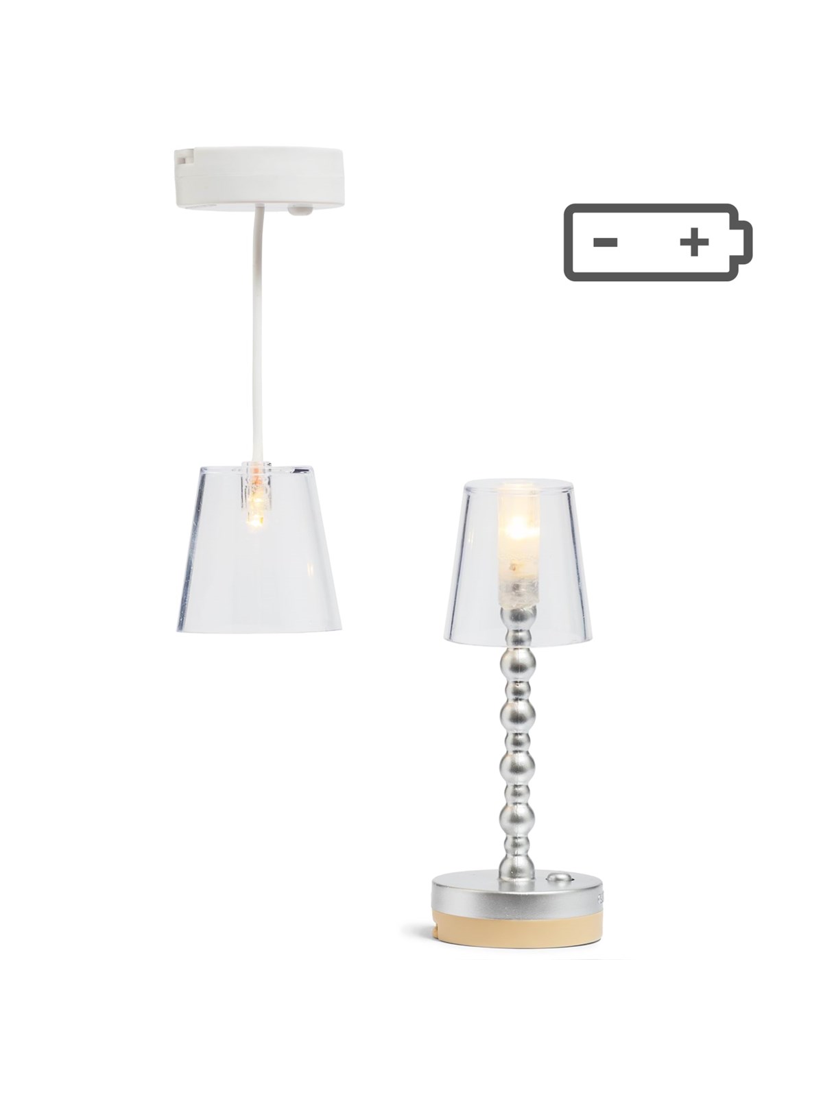 Lundby gulv & loftlampe, Dukker Og Bamser