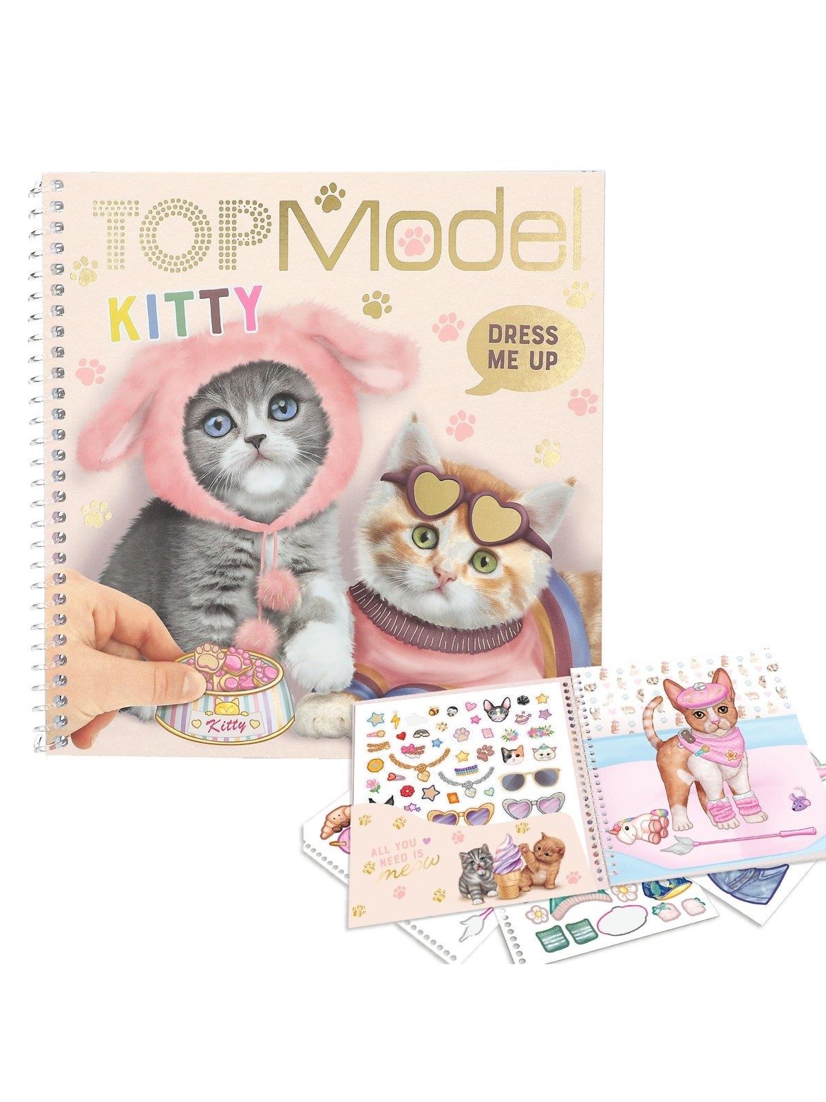 Topmodel Dress Me Up Stickerbook, Kreativt Legetøj