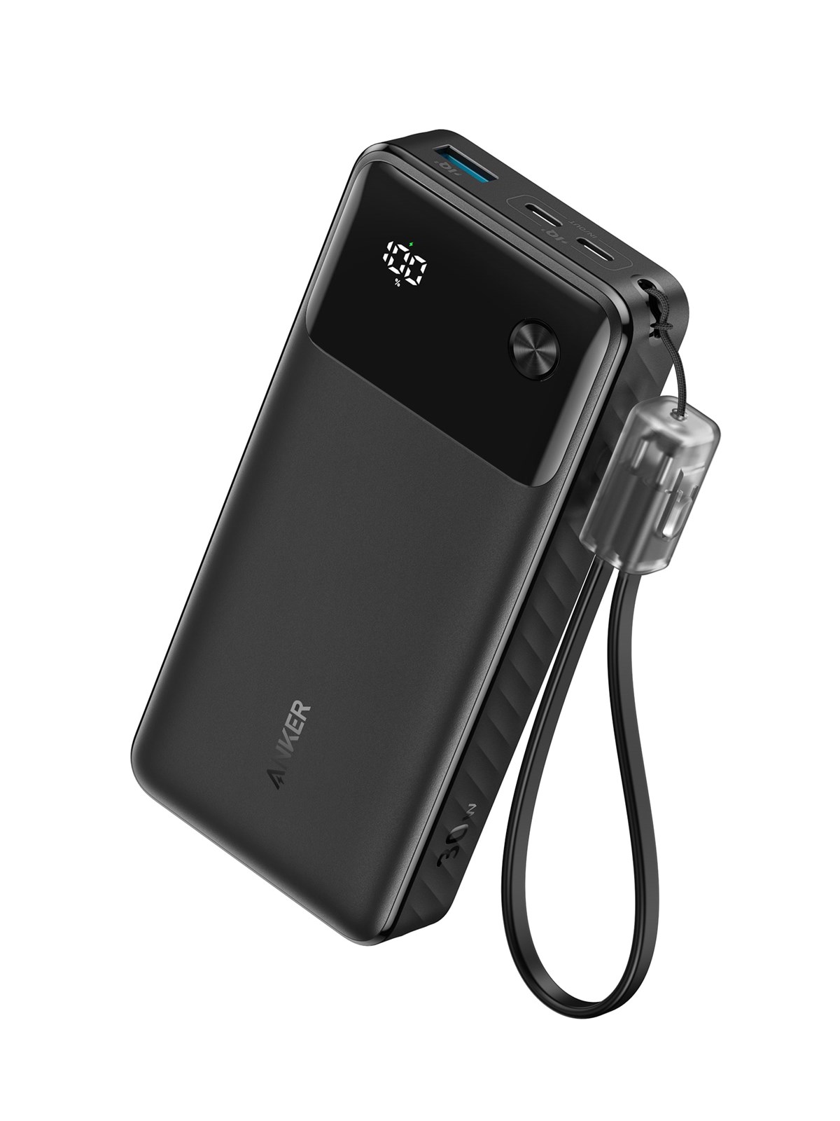 Anker 30W PD Powerbank - Sort - 20000 mAh, Powerbank