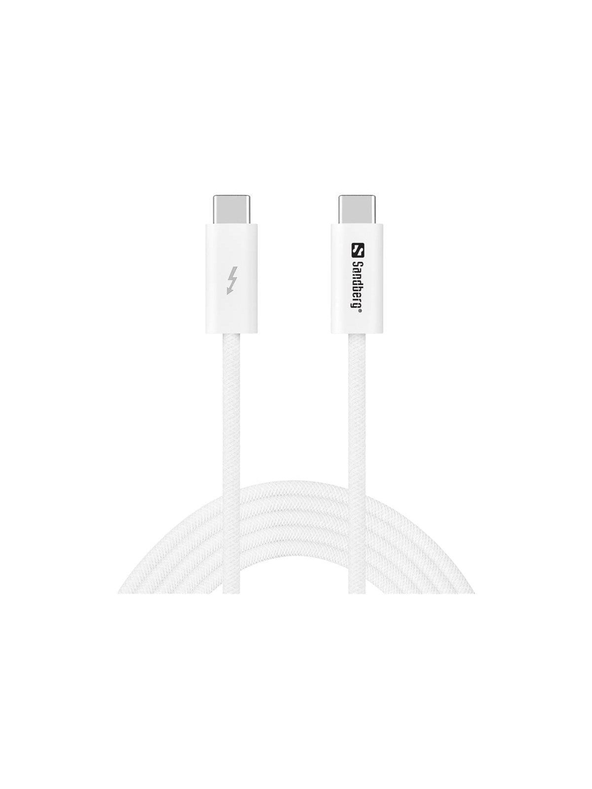 Sandberg USB4 USB-C to USB-C Cable - 2m, Usb Kabel