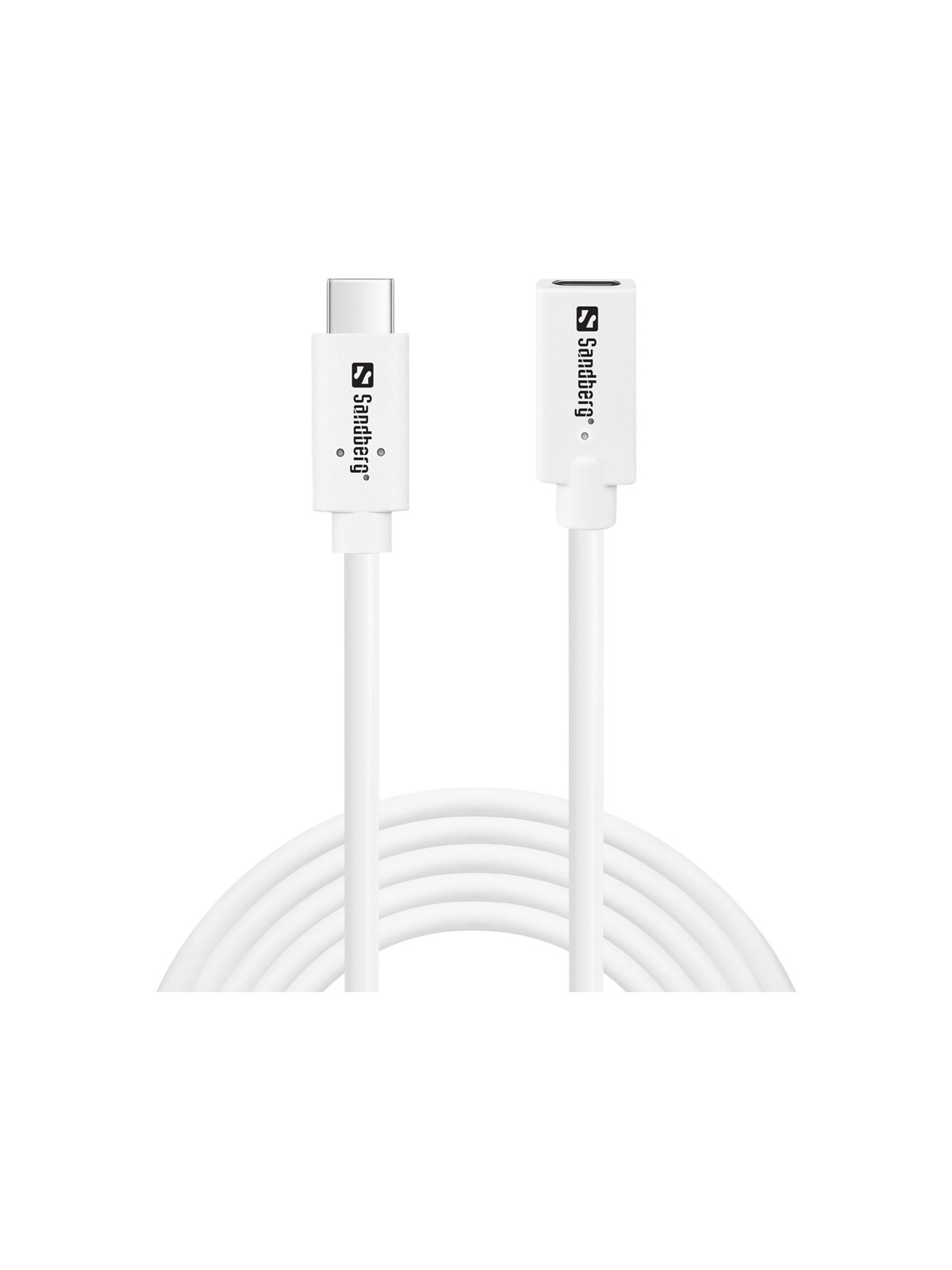 Sandberg USB-C to USB-C Extension Cable - 2m, Usb Kabel