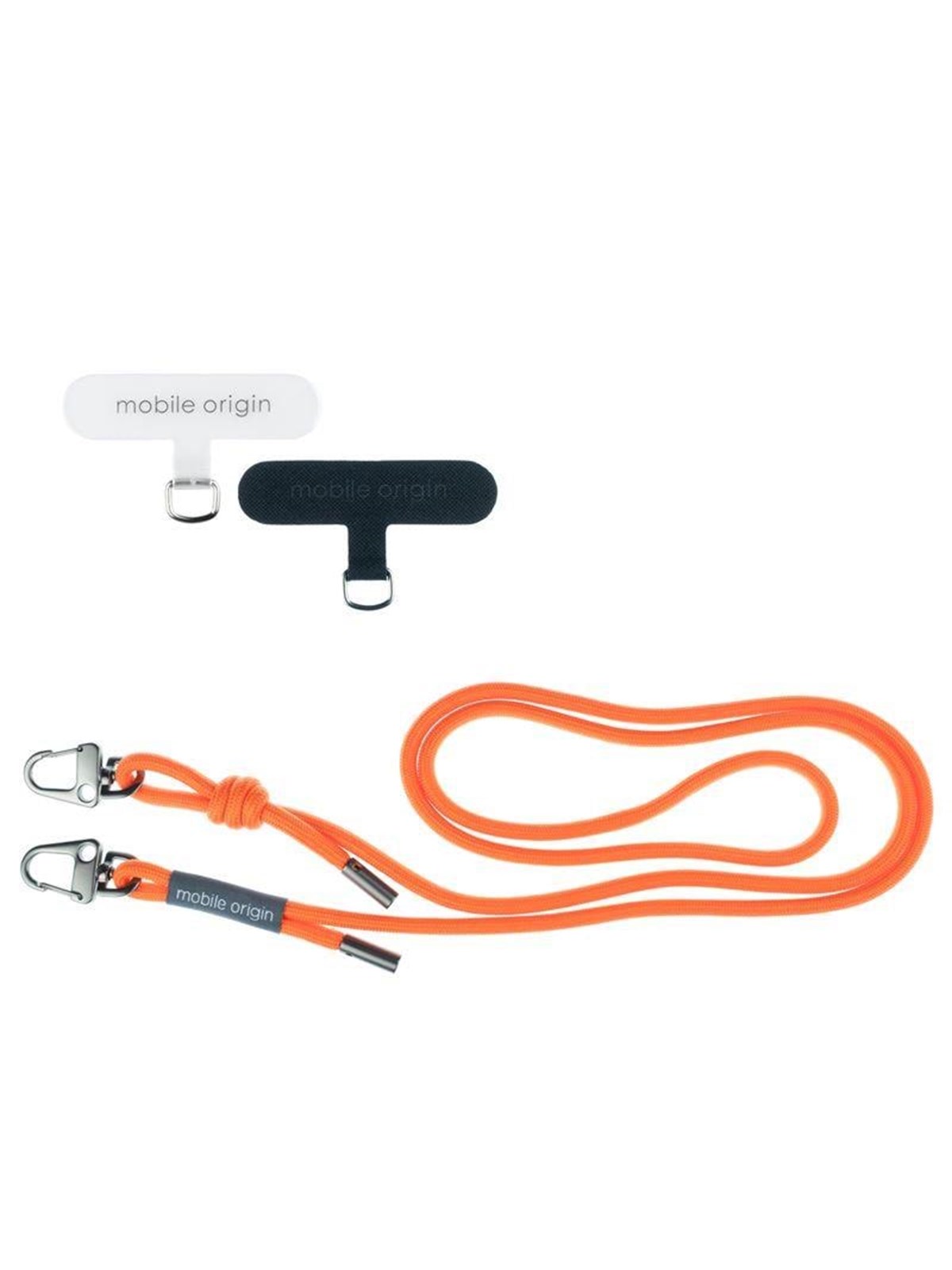 Mobile Origin Lanyard rope 6 mm - Orange - 82 - 163cm, Mobil Tilbehør