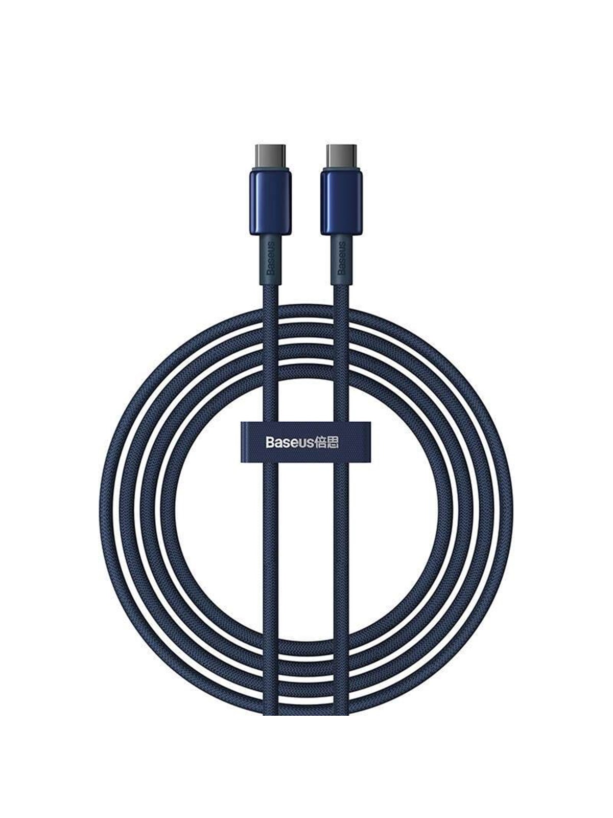 Baseus Tungsten Gold USB-C to USB-C cable 100W 2m (blue), Usb Kabel