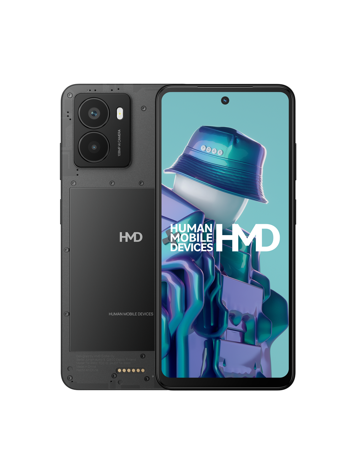 HMD Fusion Business Edition 256GB/8GB - Noir, Mobiltelefon