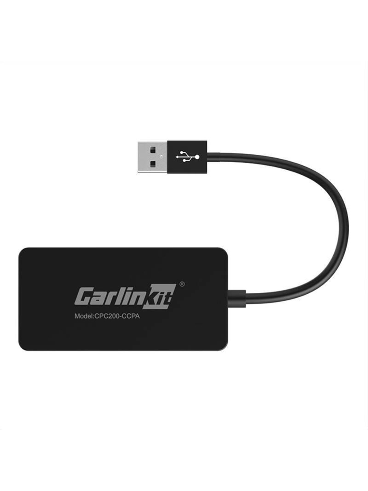 Carlinkit CCPA Wireless Adapter Apple CarPlay / Android Auto - Black, Bluetooth Adapter