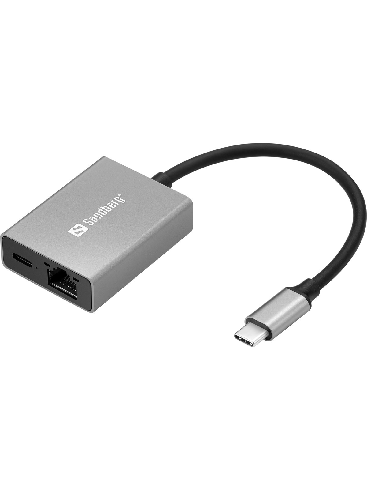 Sandberg USB-C Gigabit Network Adapter (with PD), Netværksadapter