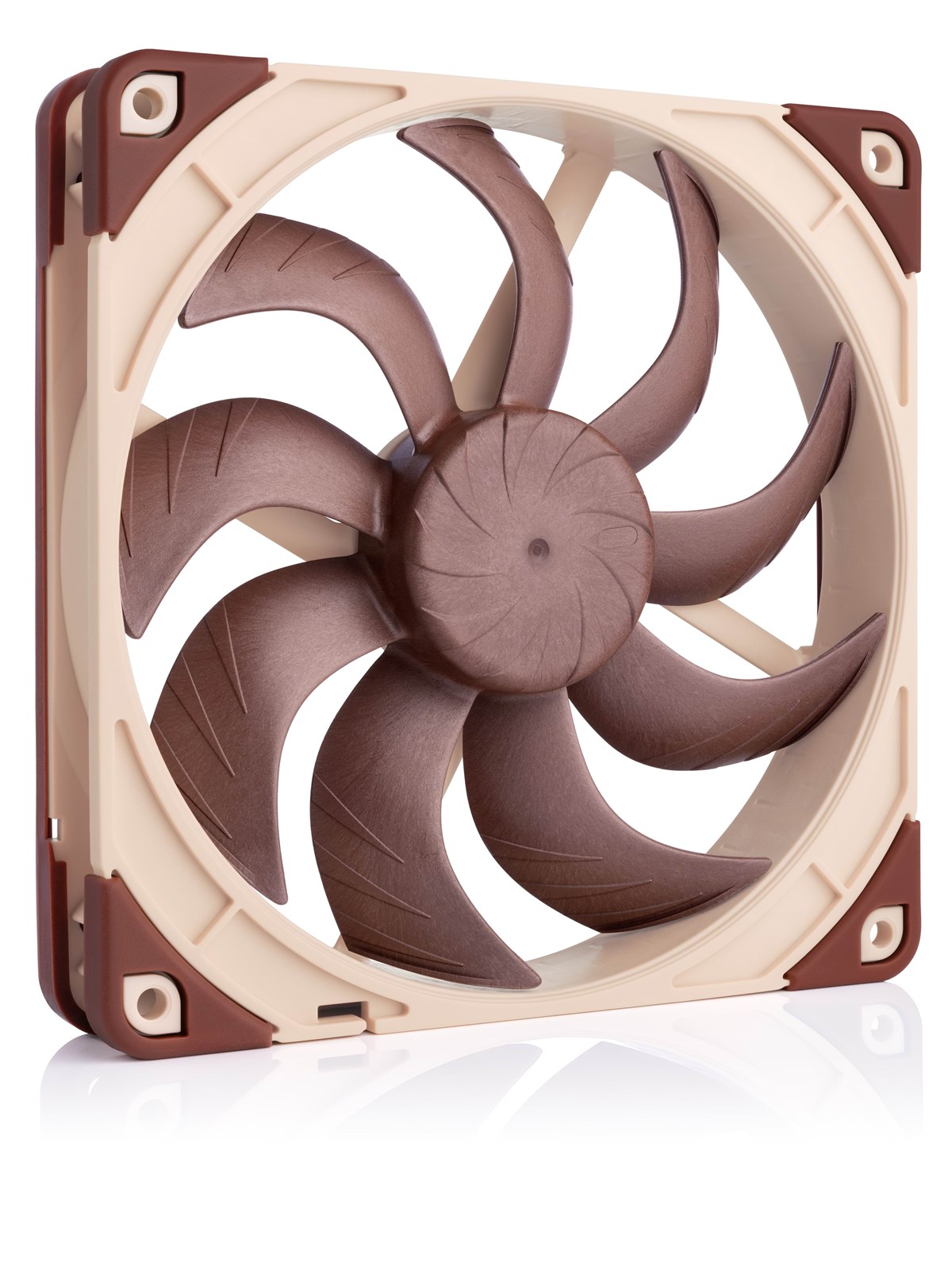 Noctua NF-A14x25 G2 PWM - Kabinet køler - 140mm - Brun - 25 dBA, Kabinetkøler