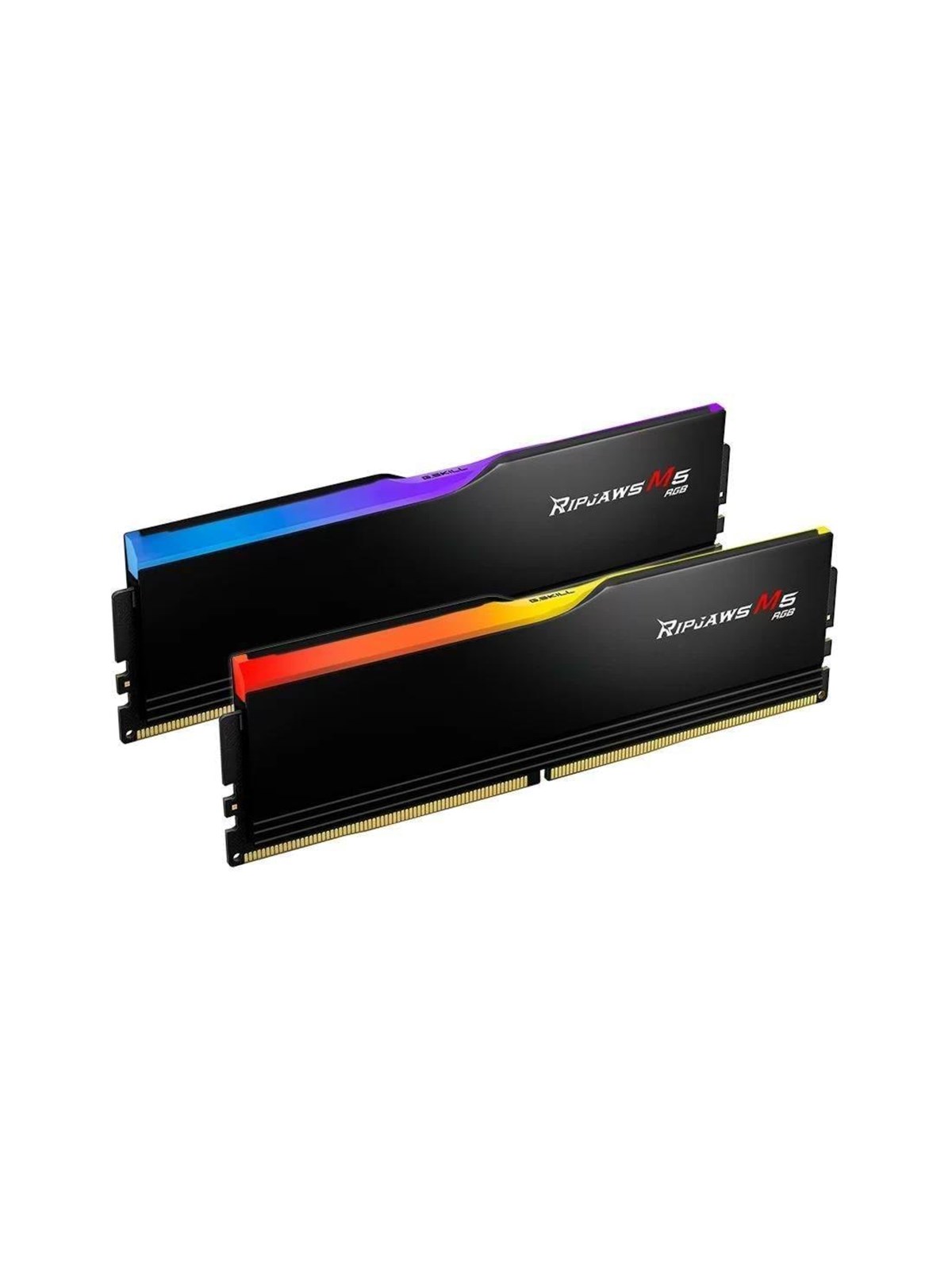 G.Skill Ripjaws M5 RGB DDR5-6000 - 32GB - CL36 - Dual Channel (2 pcs) - Intel XMP - Sort med RGB