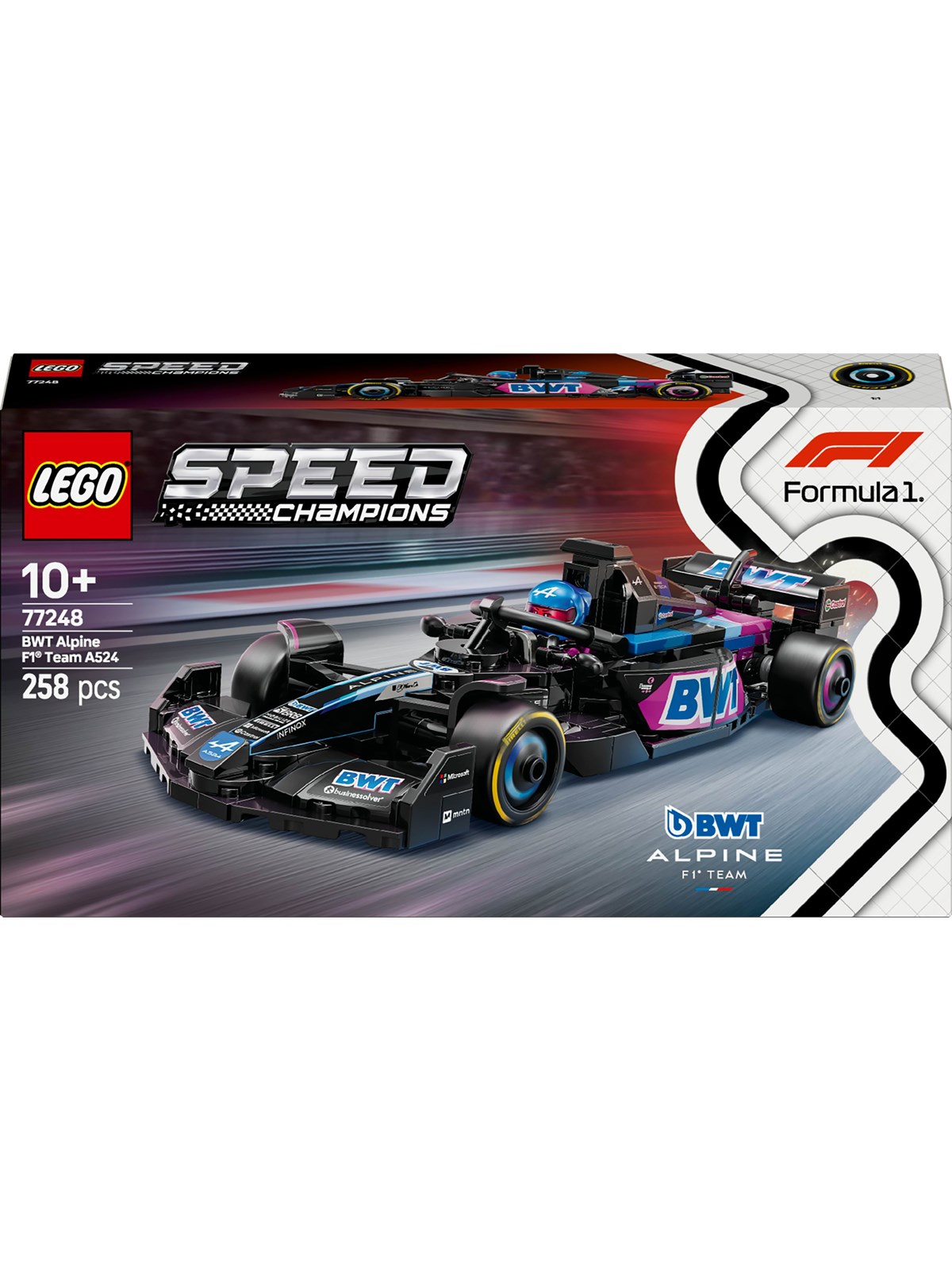LEGO Speed Champions 77248 BWT Alpine F1 Team A524-racerbil