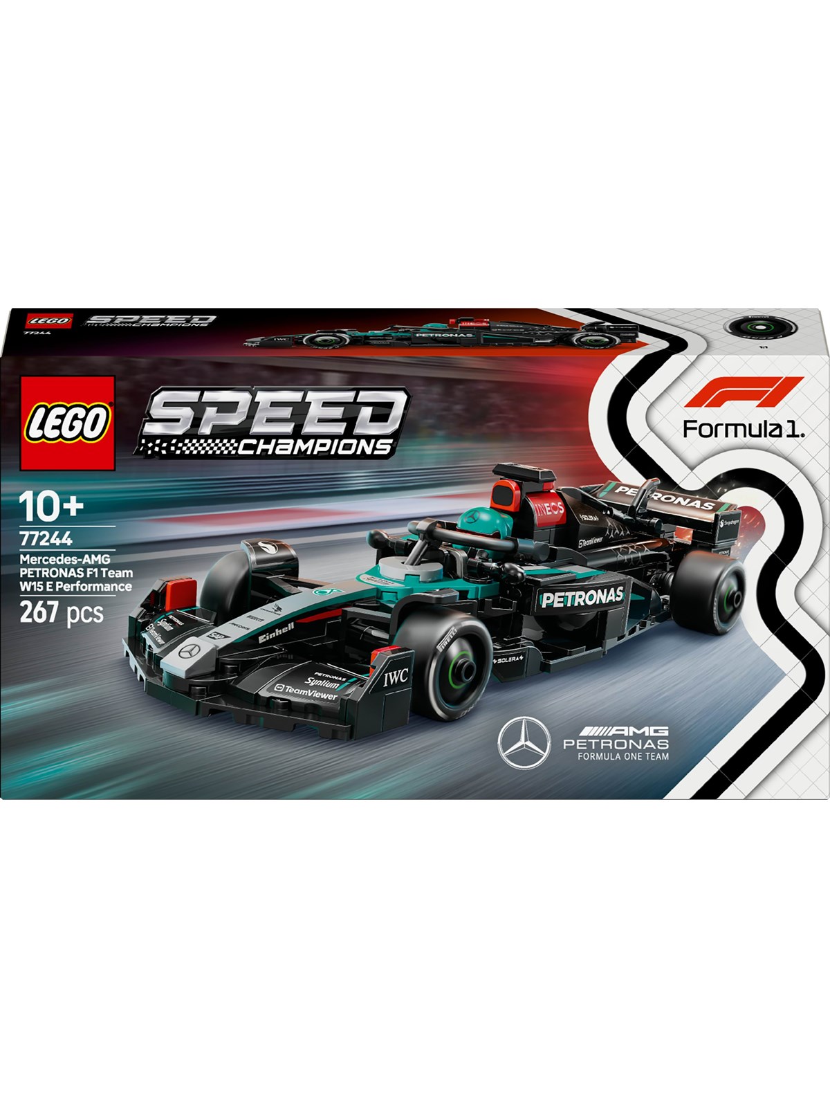 LEGO Speed Champions 77244 Mercedes-AMG F1 W15-racerbil