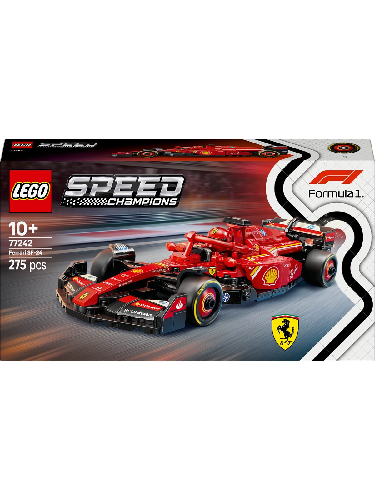 LEGO Speed Champions 77242 Ferrari SF-24 F1 -racerbil