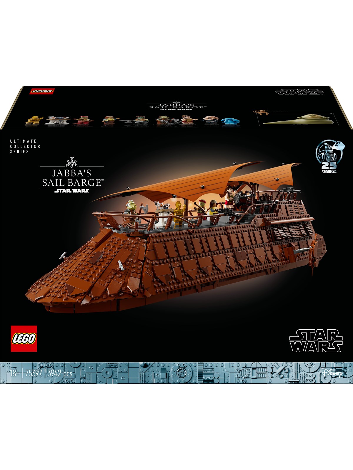 LEGO Star Wars 75397 Jabbas sejlpram