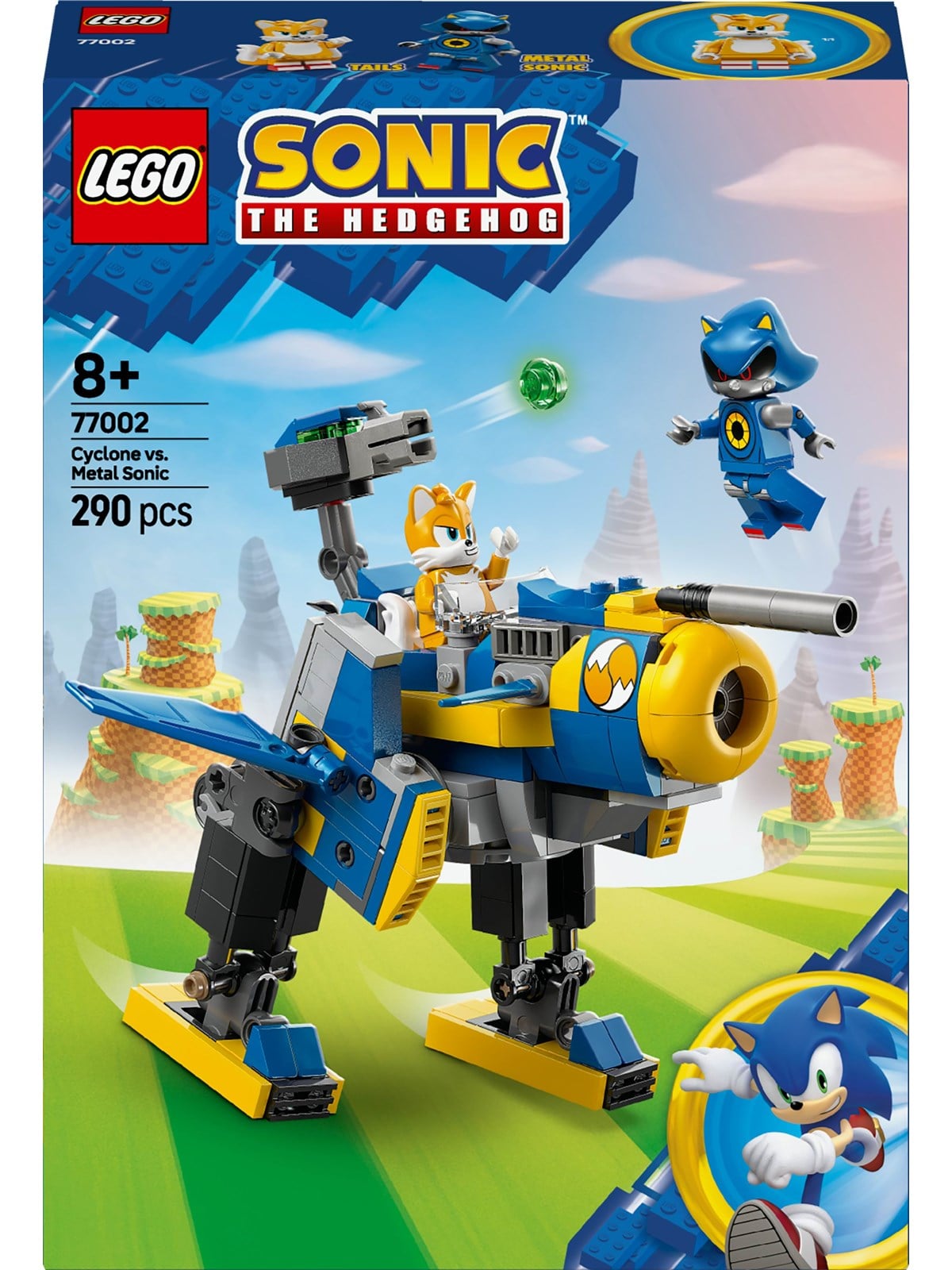 LEGO Sonic 77002 Cyclone mod Metal Sonic