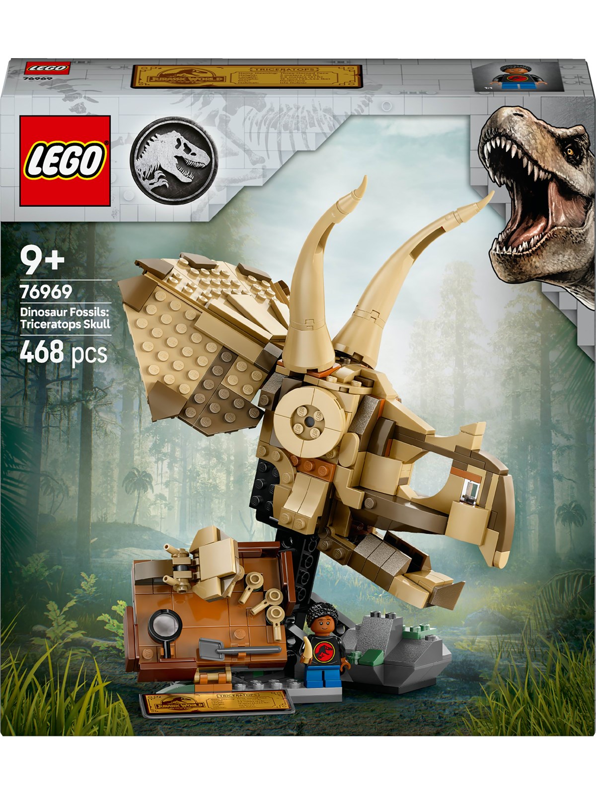 LEGO Jurassic World 76969 Dinosaurfossiler: Triceratops-kranium