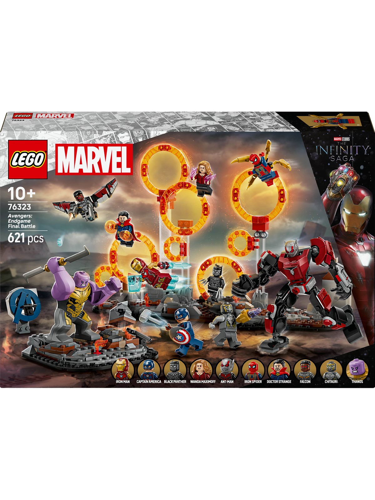 LEGO Super Herøs Marvel 76323 Avengers: Endgame - den endelige kamp