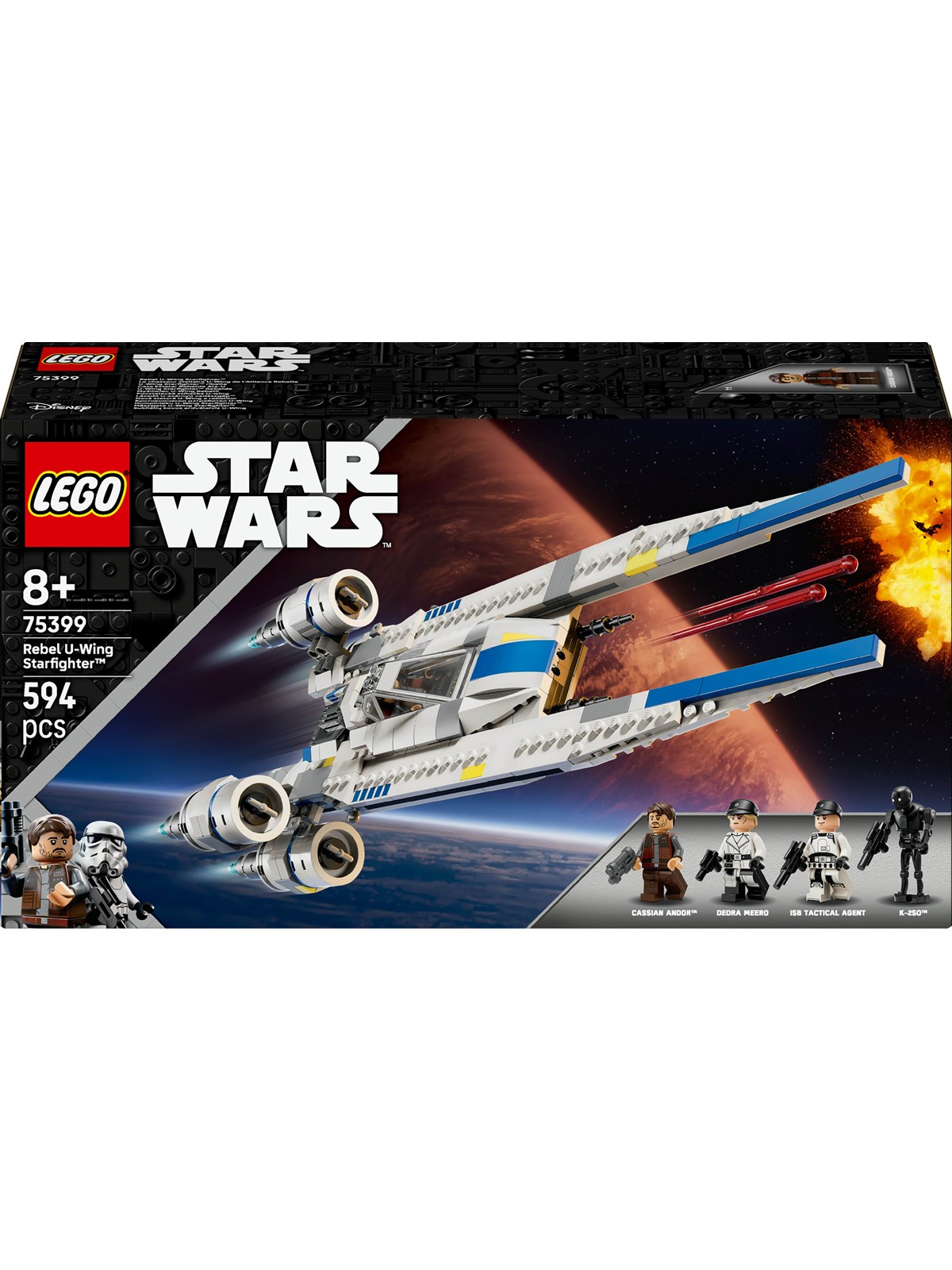 LEGO Star Wars 75399 Oprørernes U-wing-starfighter