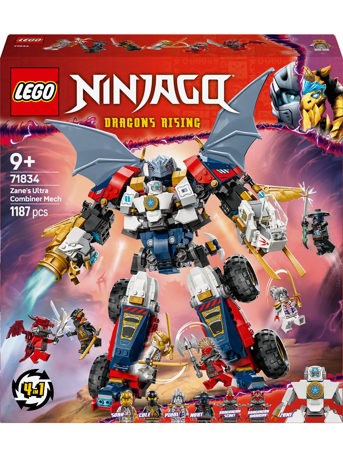 LEGO Ninjago 71834 Zanes ultrakombirobot