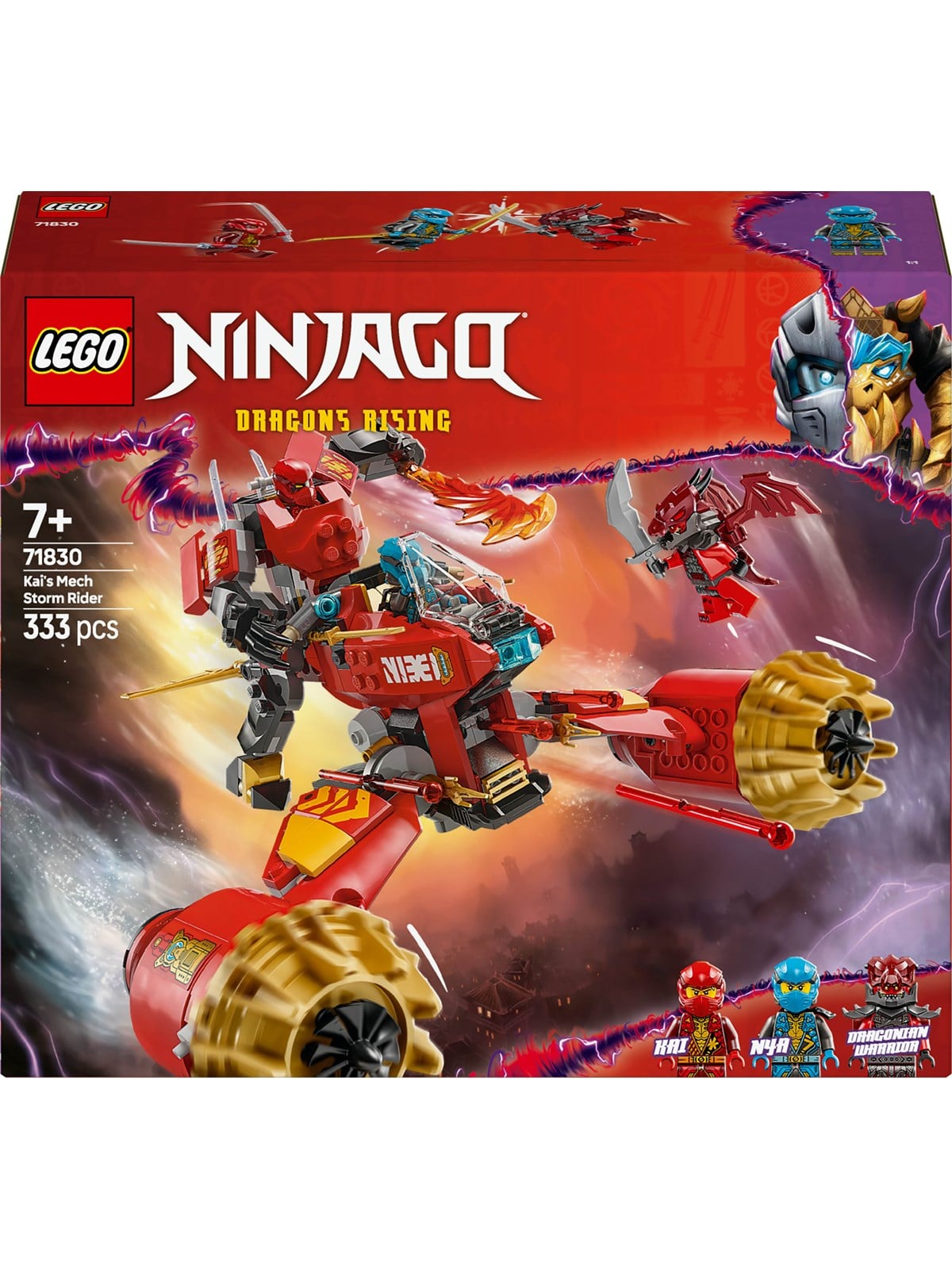 LEGO Ninjago 71830 Kais Storm Rider-mech