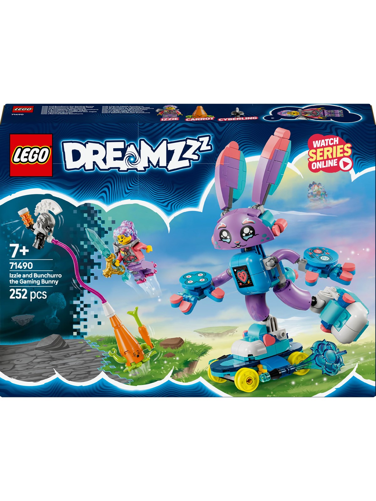 LEGO DREAMZzz 71490 Izzie og gaming-kaninen Bunchurro