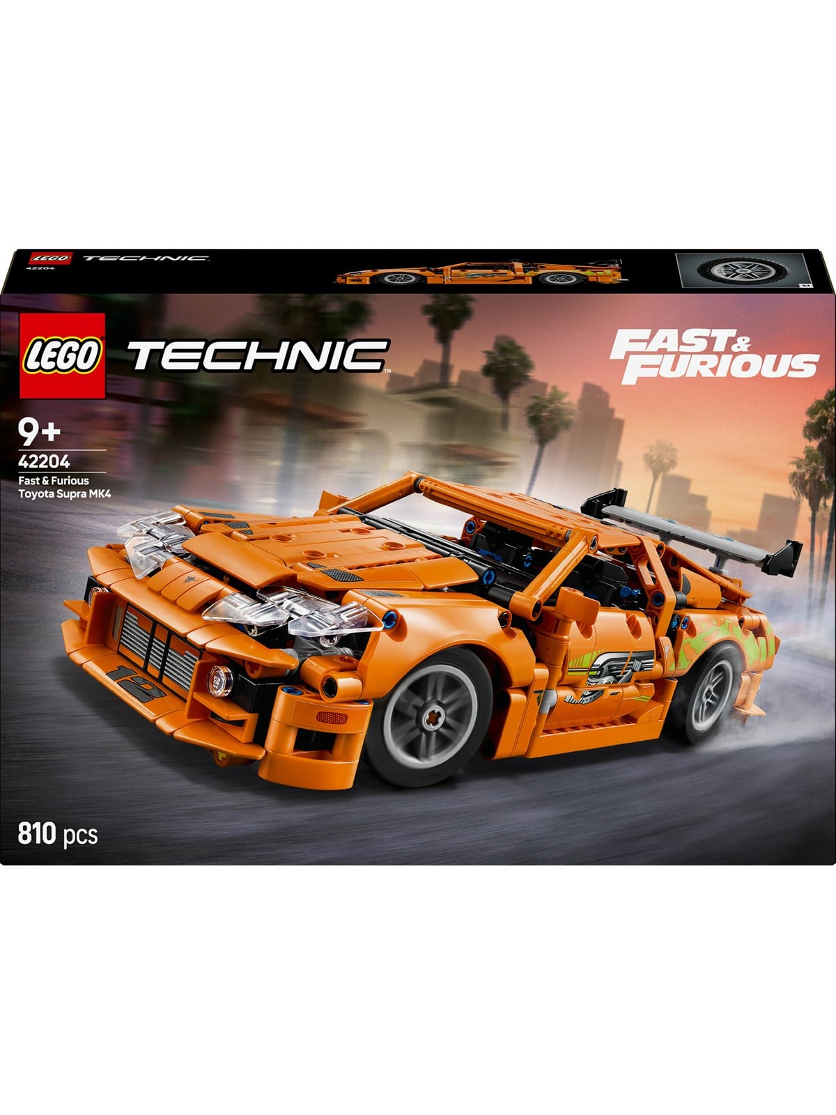 LEGO Technic 42204 Fast and Furious Toyota Supra MK4