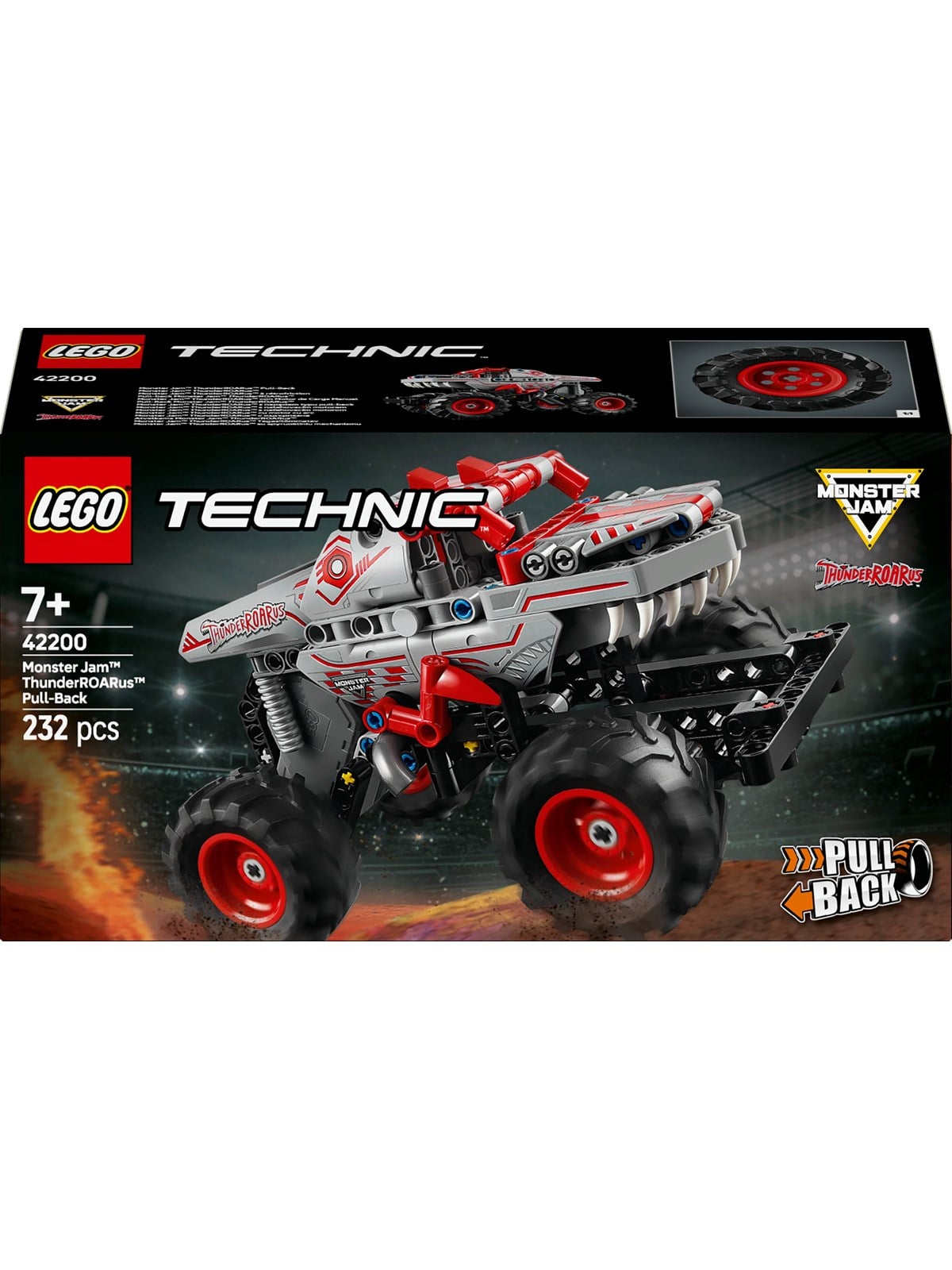 LEGO Technic 42200 Monster Jam ThunderROARus pull-back