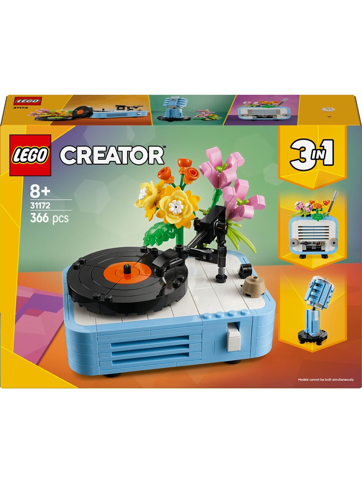 LEGO Creator 31172 Pladespiller med blomster
