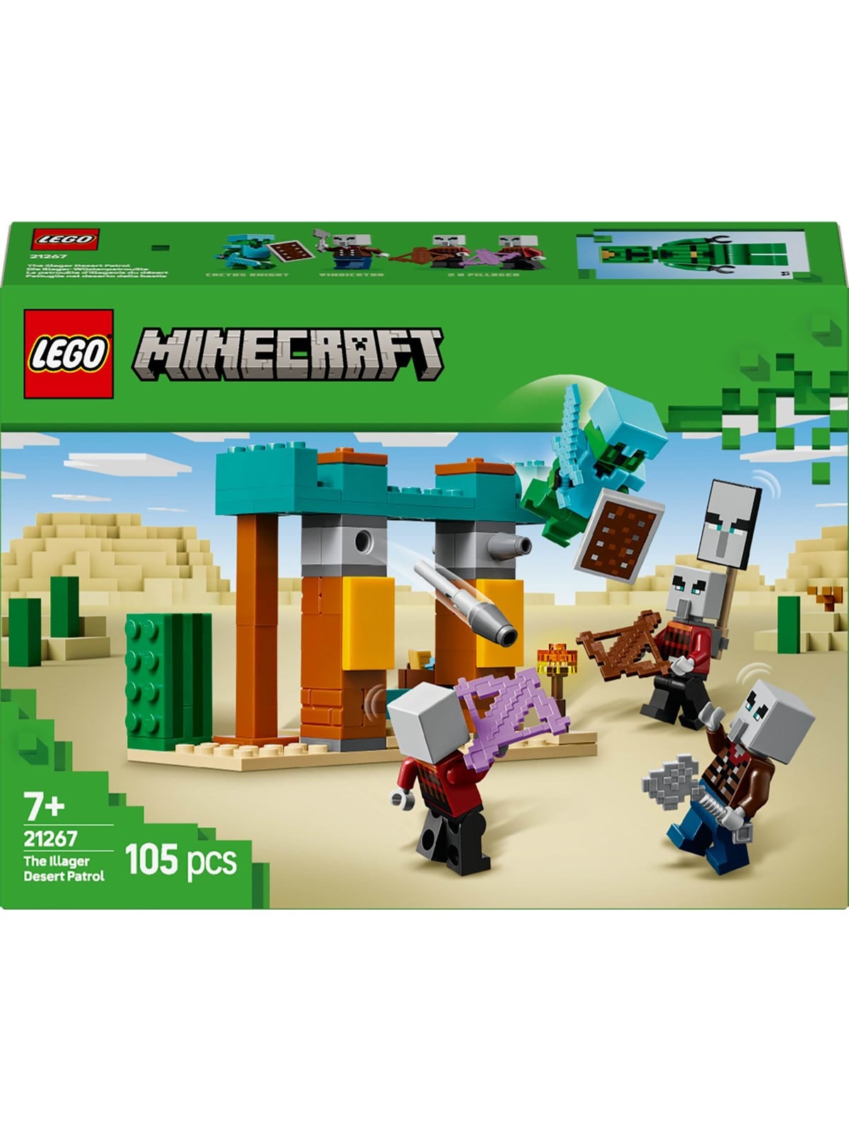 LEGO Minecraft 21267 De udstødtes ørkenpatrulje