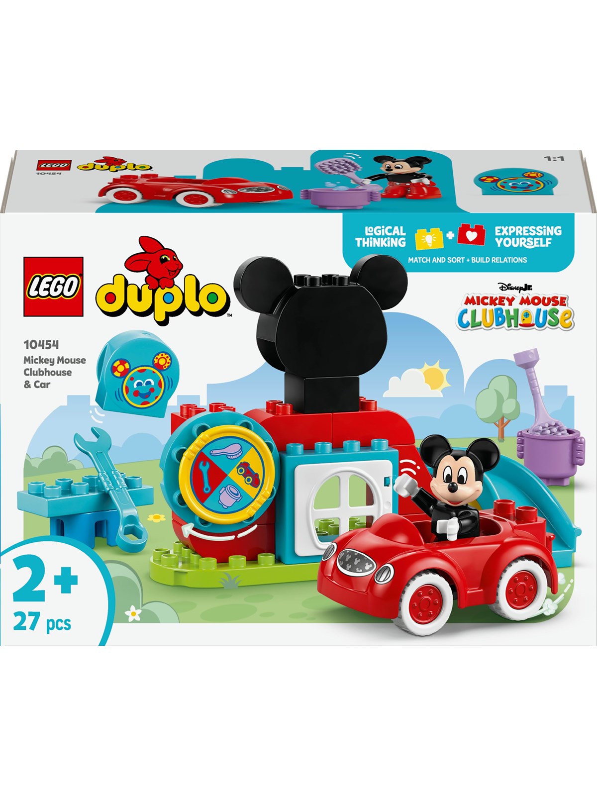 LEGO DUPLO 10454 Mickeys klubhus og bil