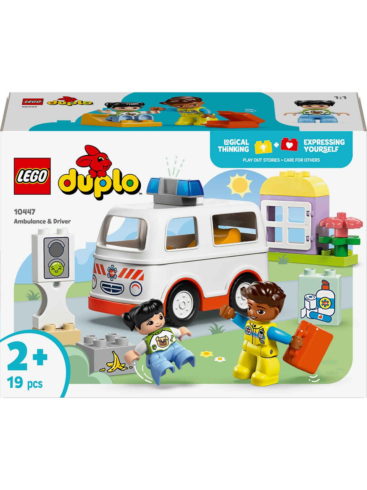LEGO DUPLO 10447 Ambulance og fører