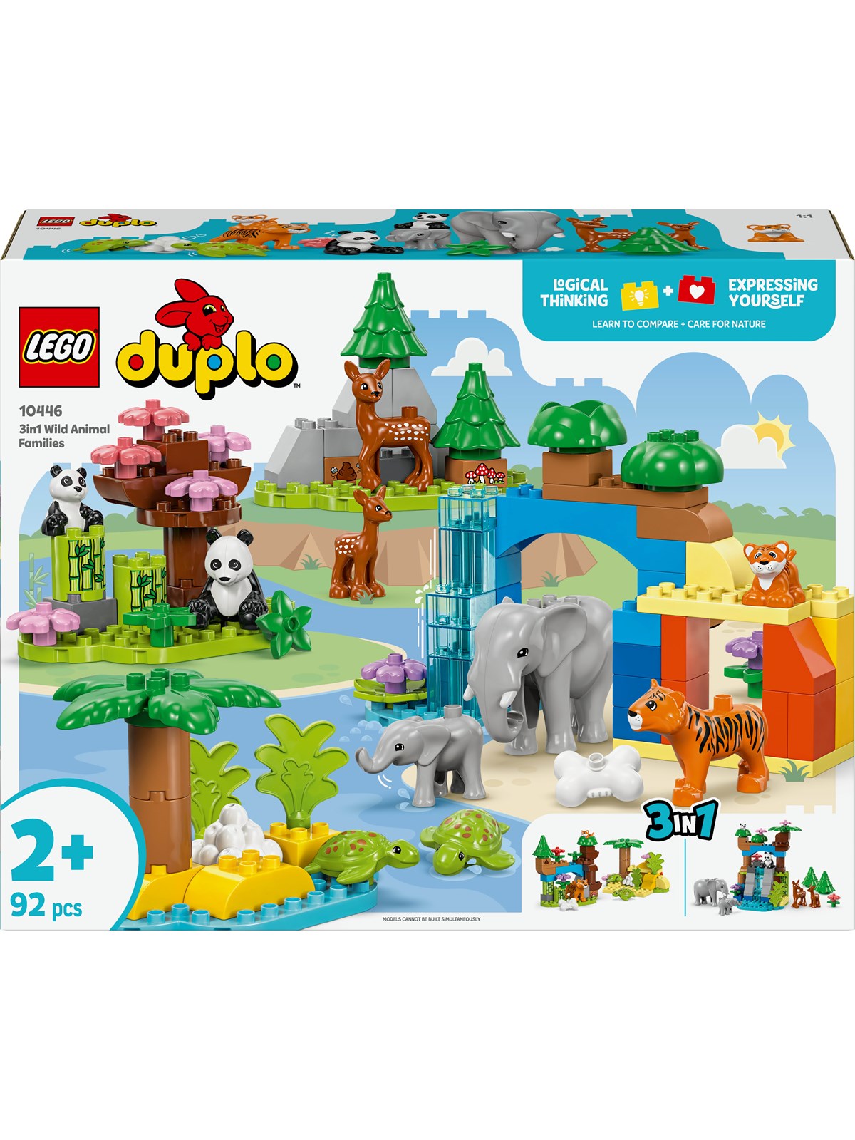 LEGO DUPLO 10446 3-i-1 vilde dyrefamilier