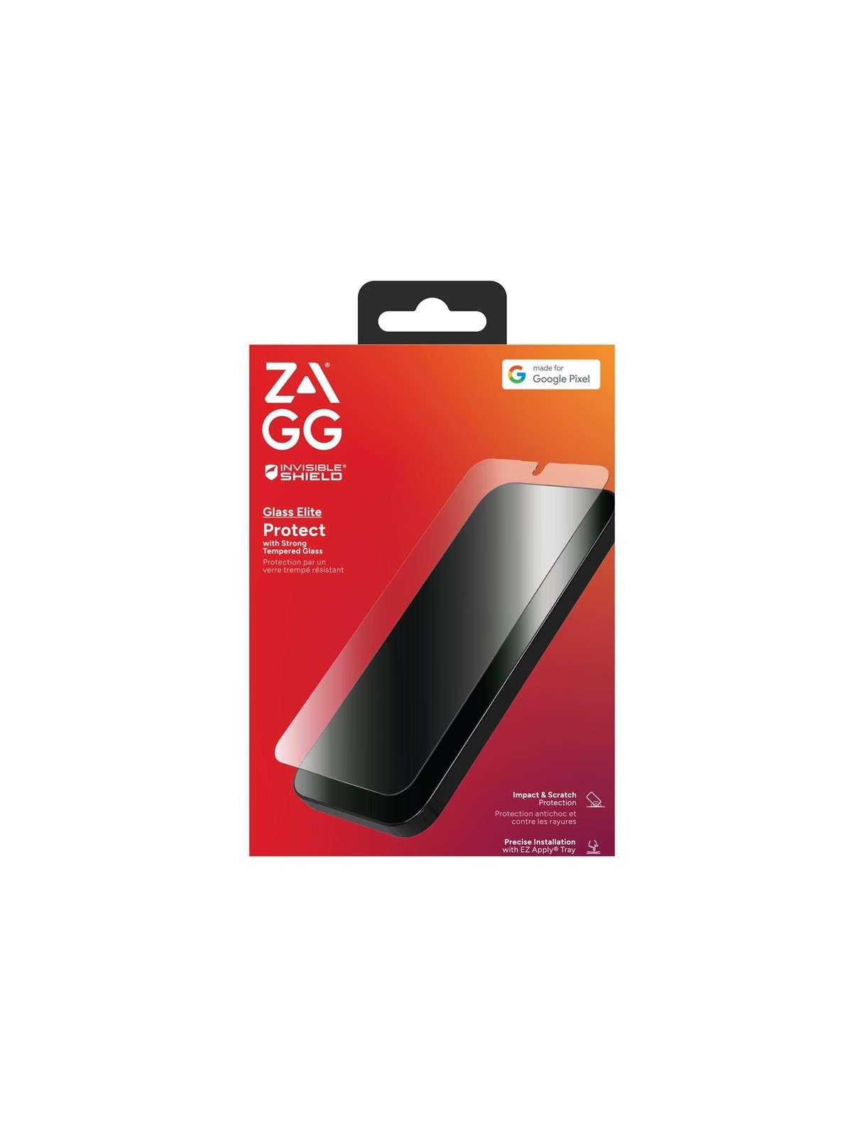 ZAGG InvisibleShield Glass Elite for Google Pixel 9/9 Pro, Beskyttelsesglas